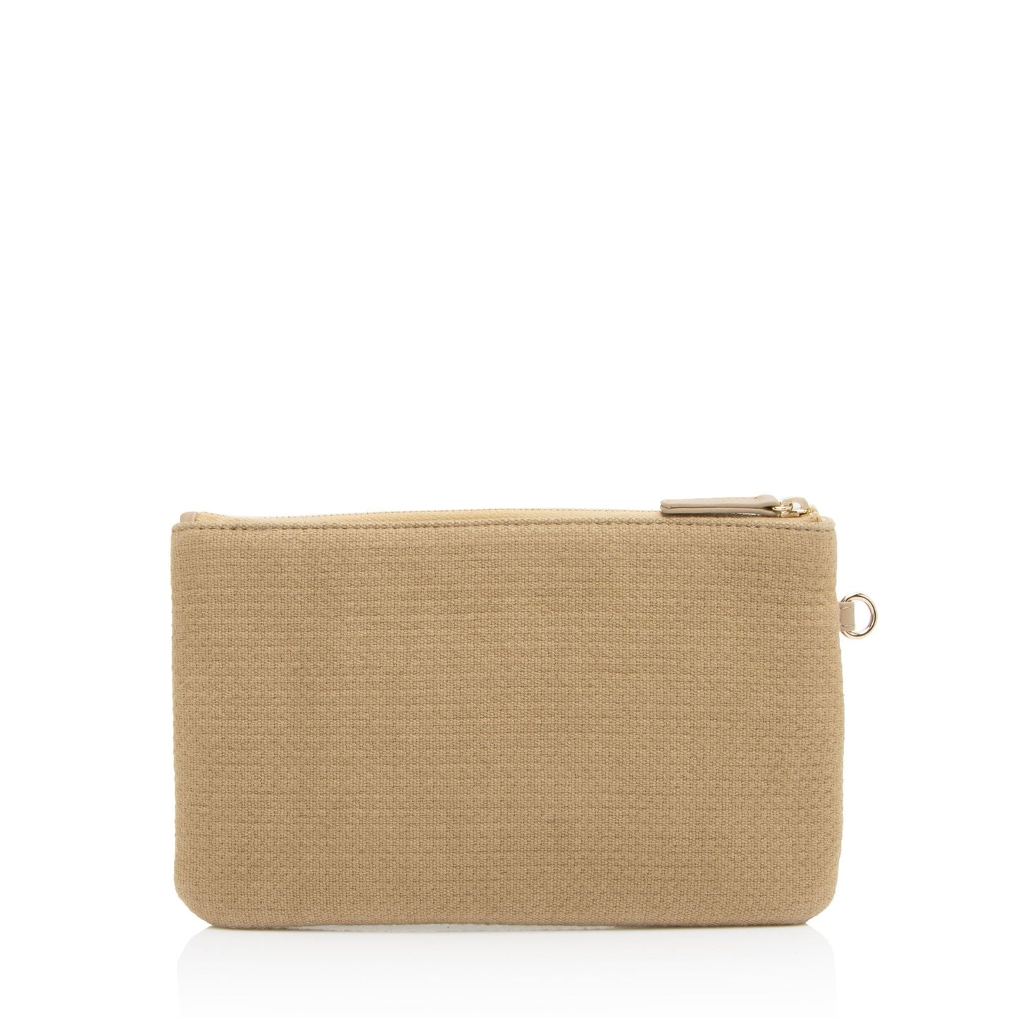 Chanel Mixed Fibers Deauville Pochette Clutch Bag