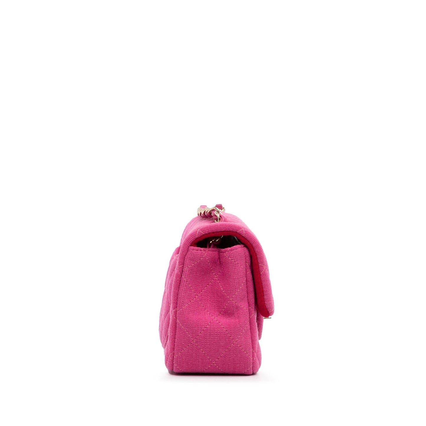 Chanel New Classic Jersey Single Flap SHG-RyexYA Mini Bag
