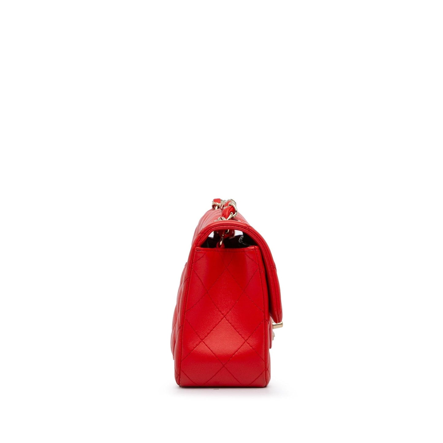 Chanel New Classic Lambskin Single Flap SHG-GUsaZG Mini Bag