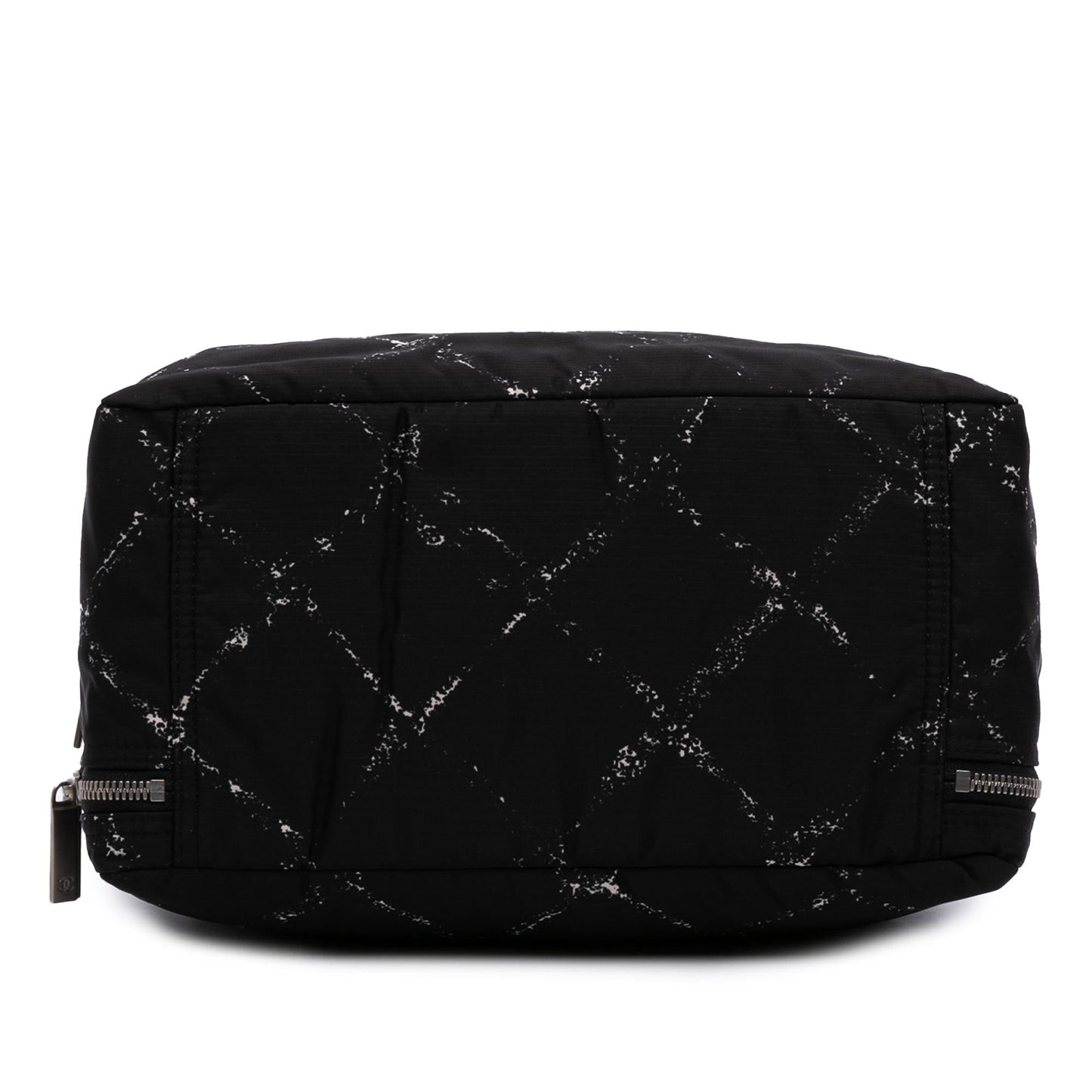 Chanel Old Line Nylon Travel Bag Nylon Handbag