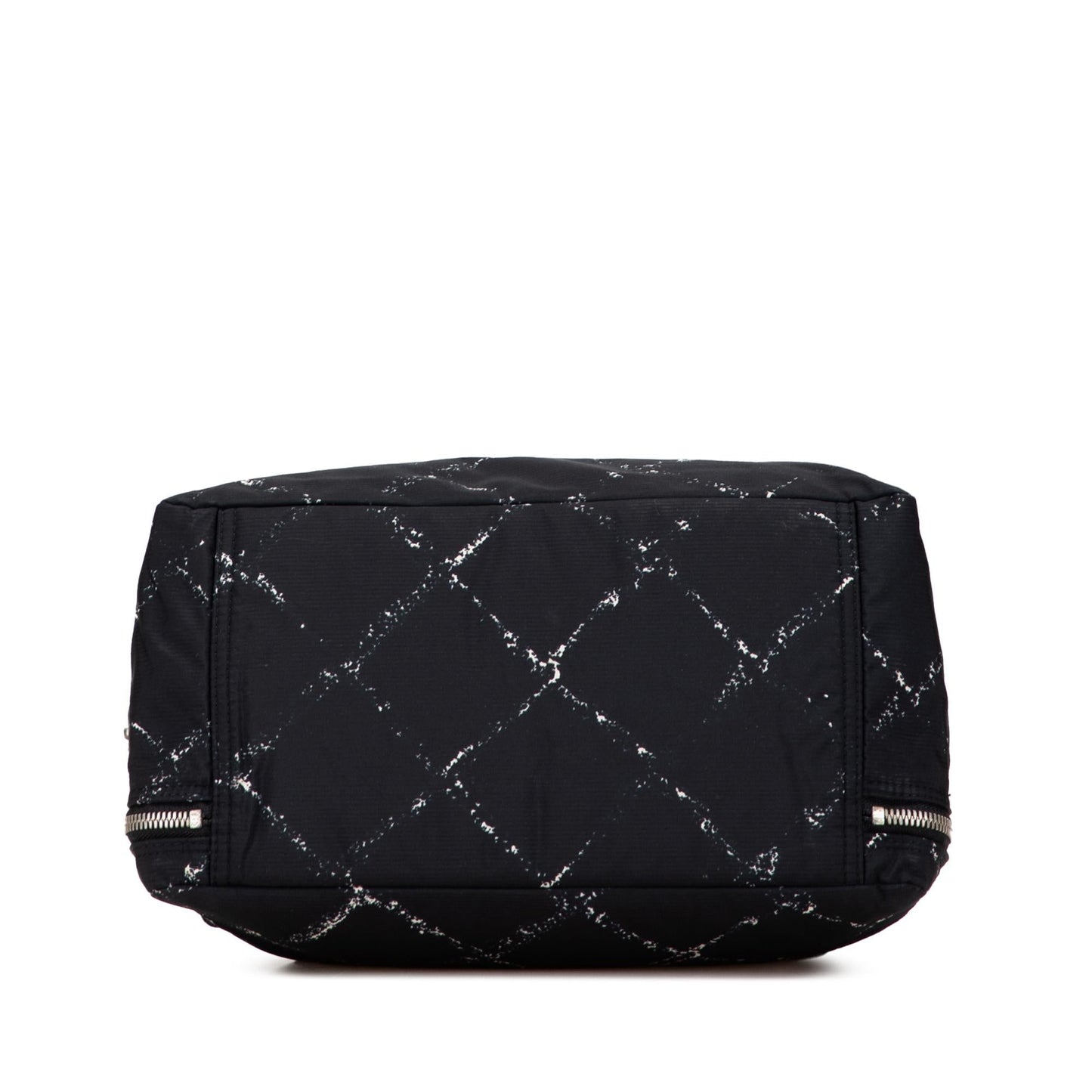 Chanel Old Line Nylon Travel Bag Handbag 1