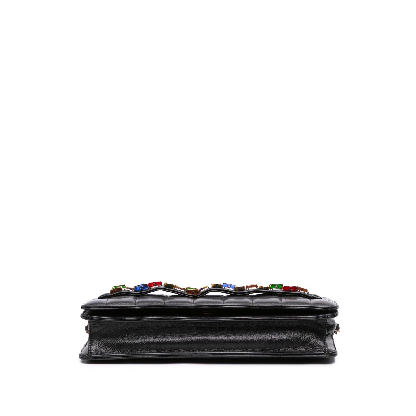 Chanel Paris Byzance Lambskin Jeweled Evening Clutch Bag
