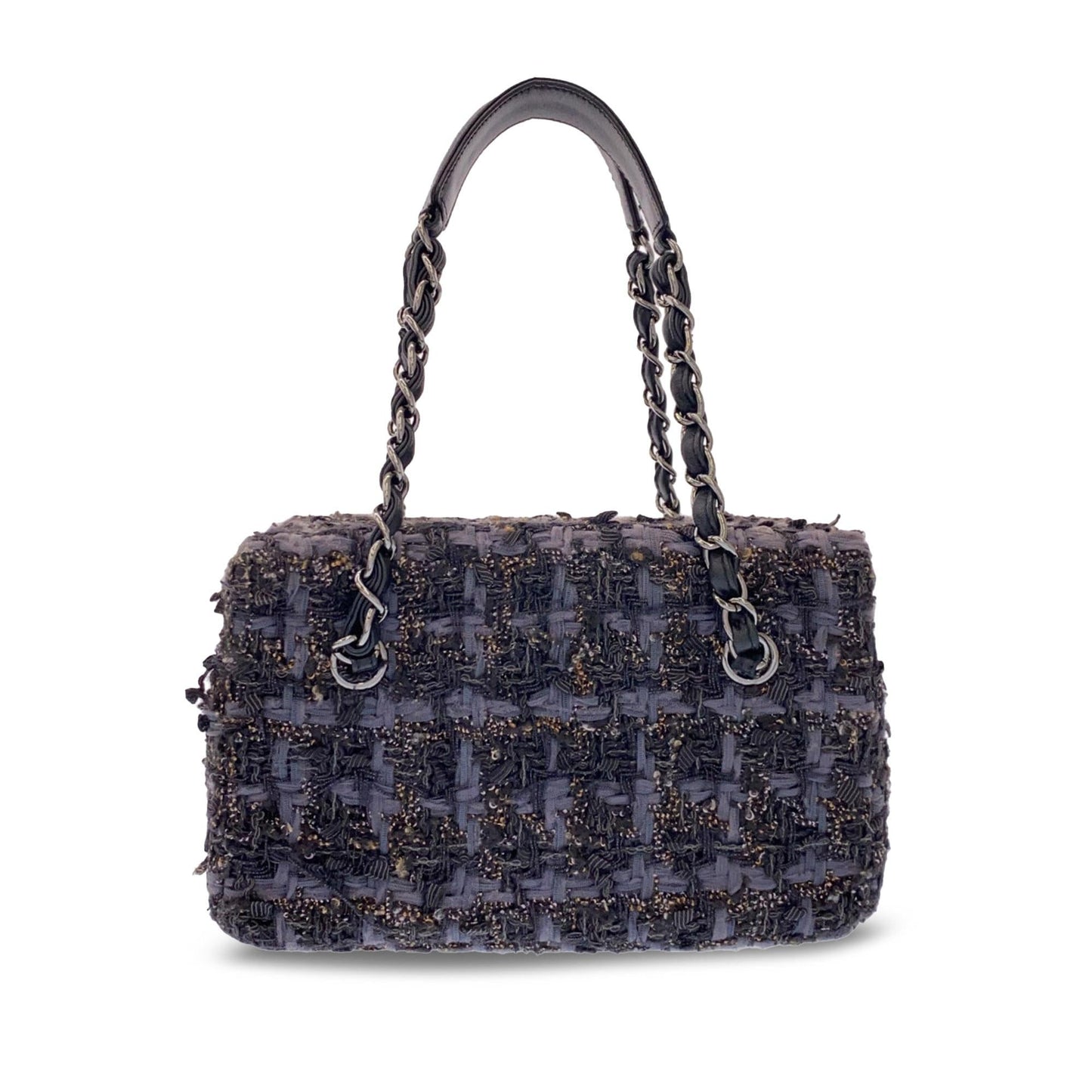 Chanel Paris-New York Tweed Box SHG-7FxkBw Handbag