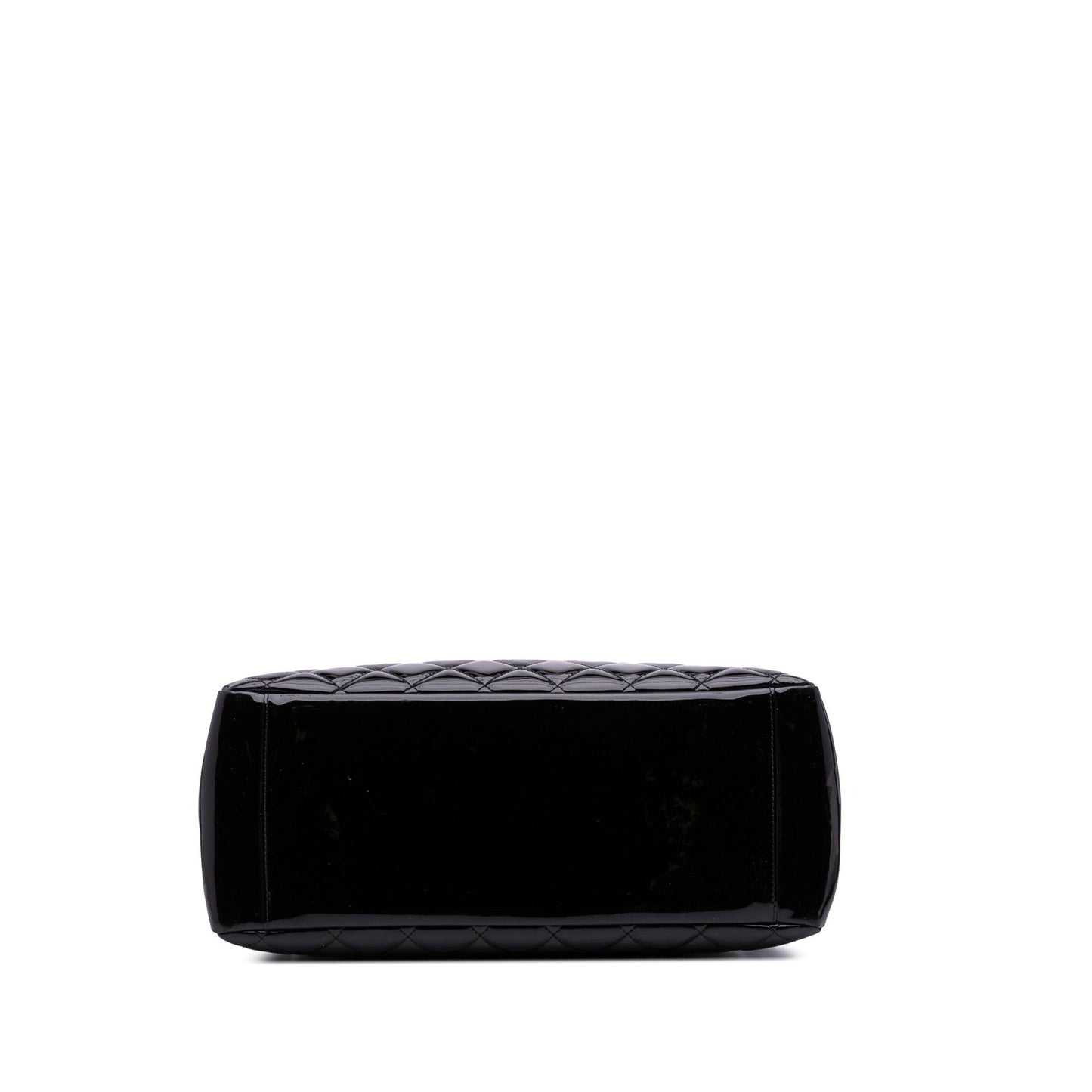 Chanel Patent Grand Shopping Tote Bag