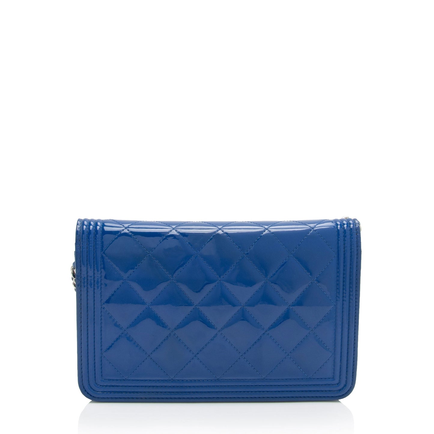 Chanel Patent Boy on SHF-sHLroH Leather Wallet Case