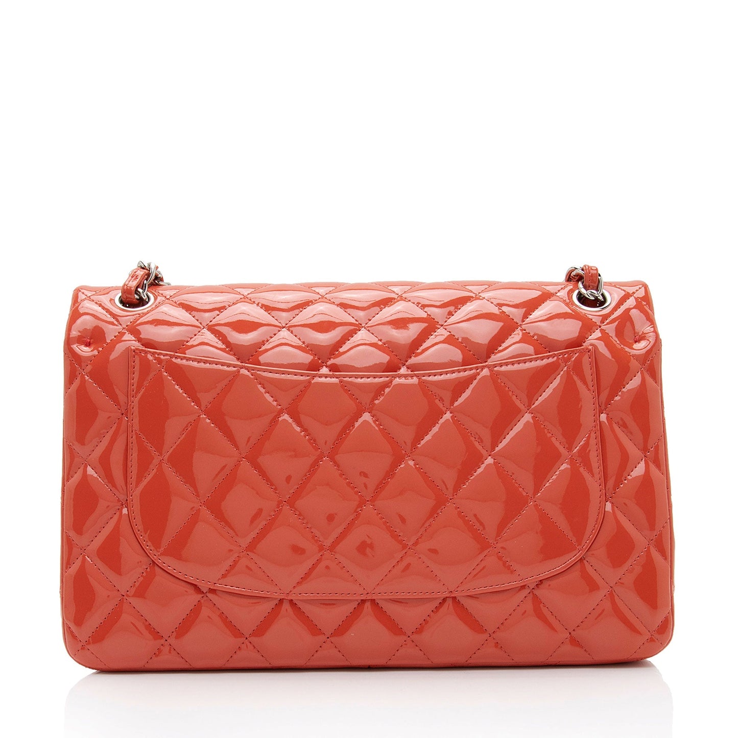 Chanel Patent Classic Jumbo Double Flap SHF-uTsbhj Leather Shoulder Bag