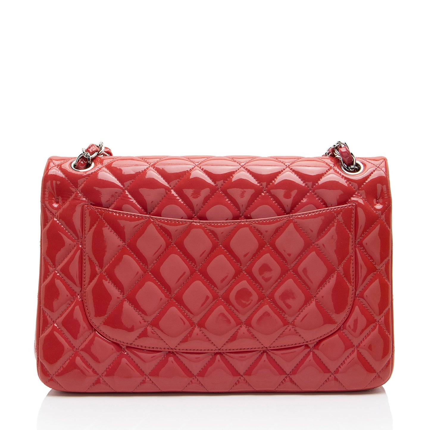 Chanel Patent Classic Jumbo Double Flap SHF-2aeN2O Leather Shoulder Bag