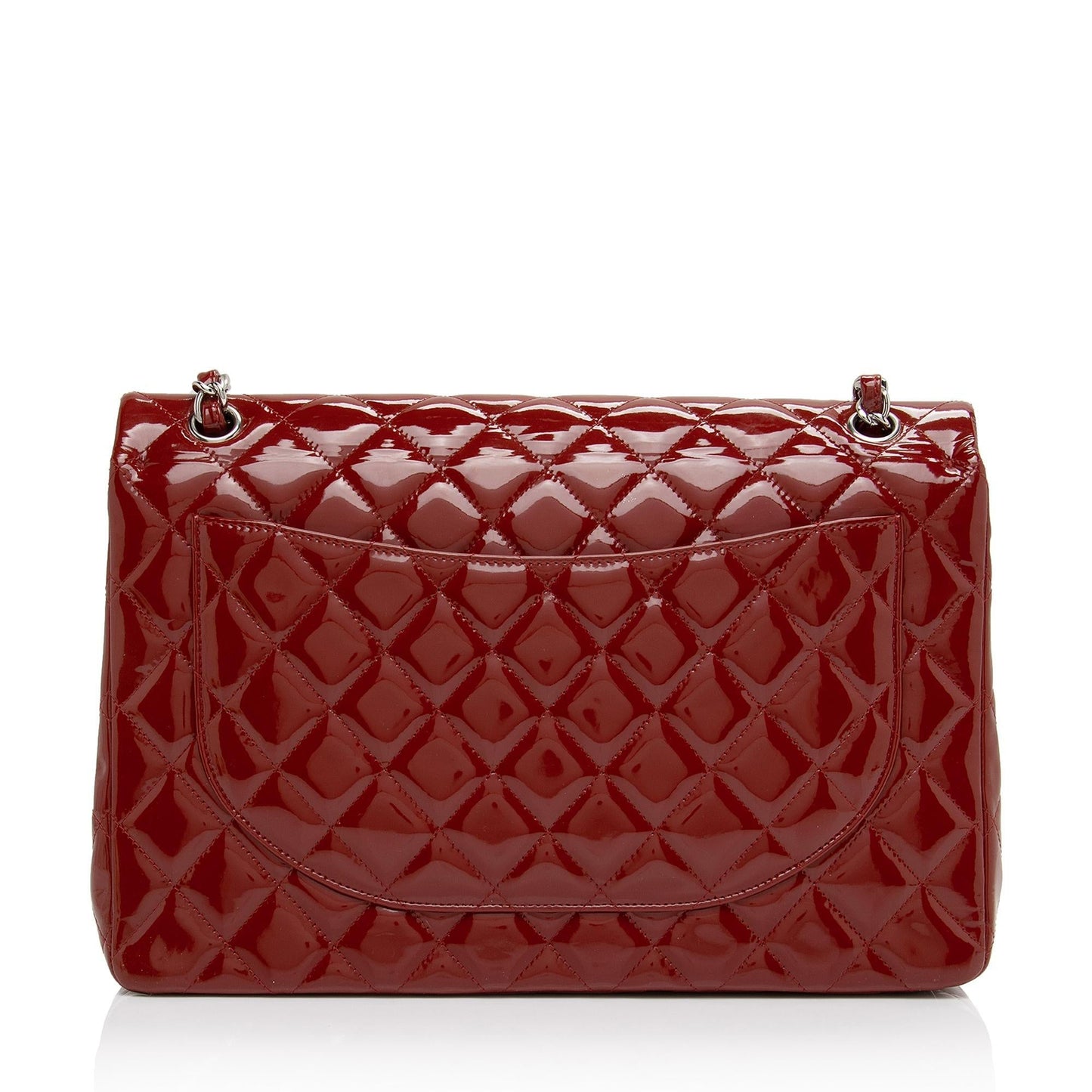 Chanel Patent Classic Maxi Double Flap SHF-g5wkOe Leather Shoulder Bag