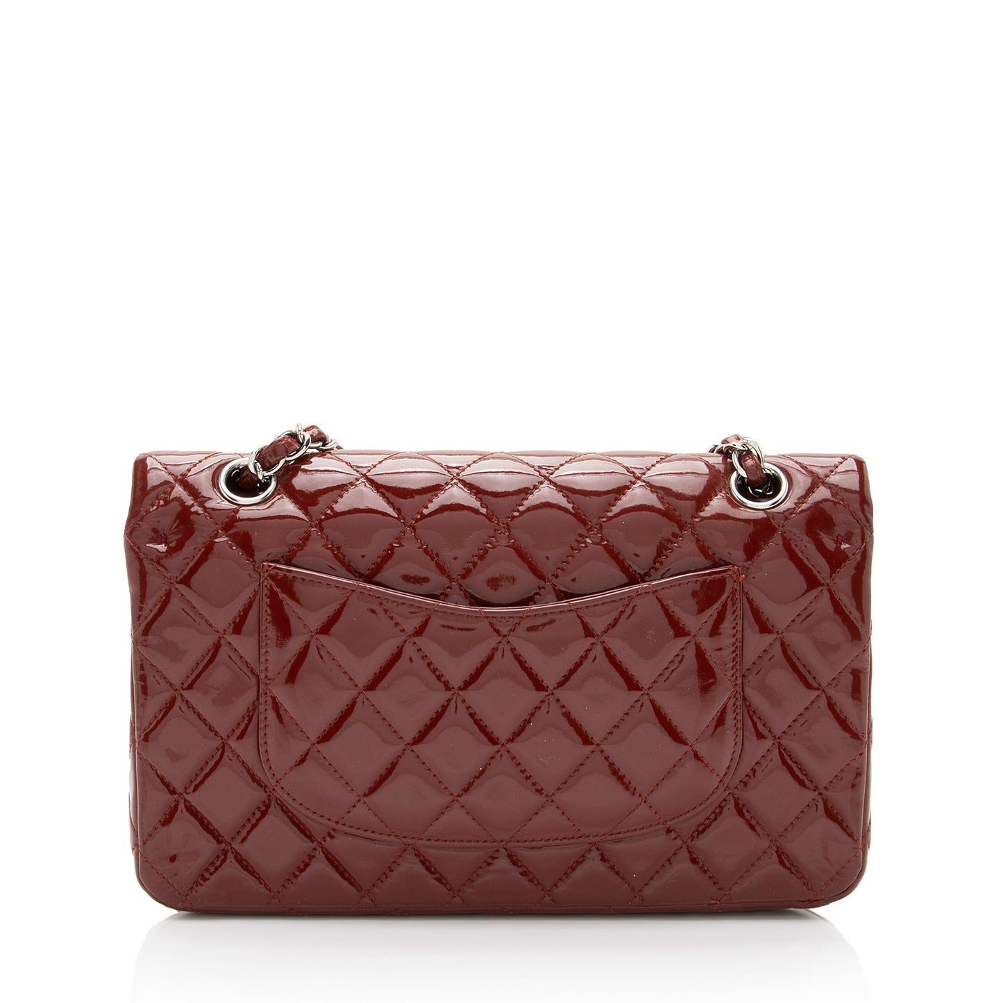 Chanel Patent Classic Double Flap SHF-BwsnL1 Leather Shoulder Bag
