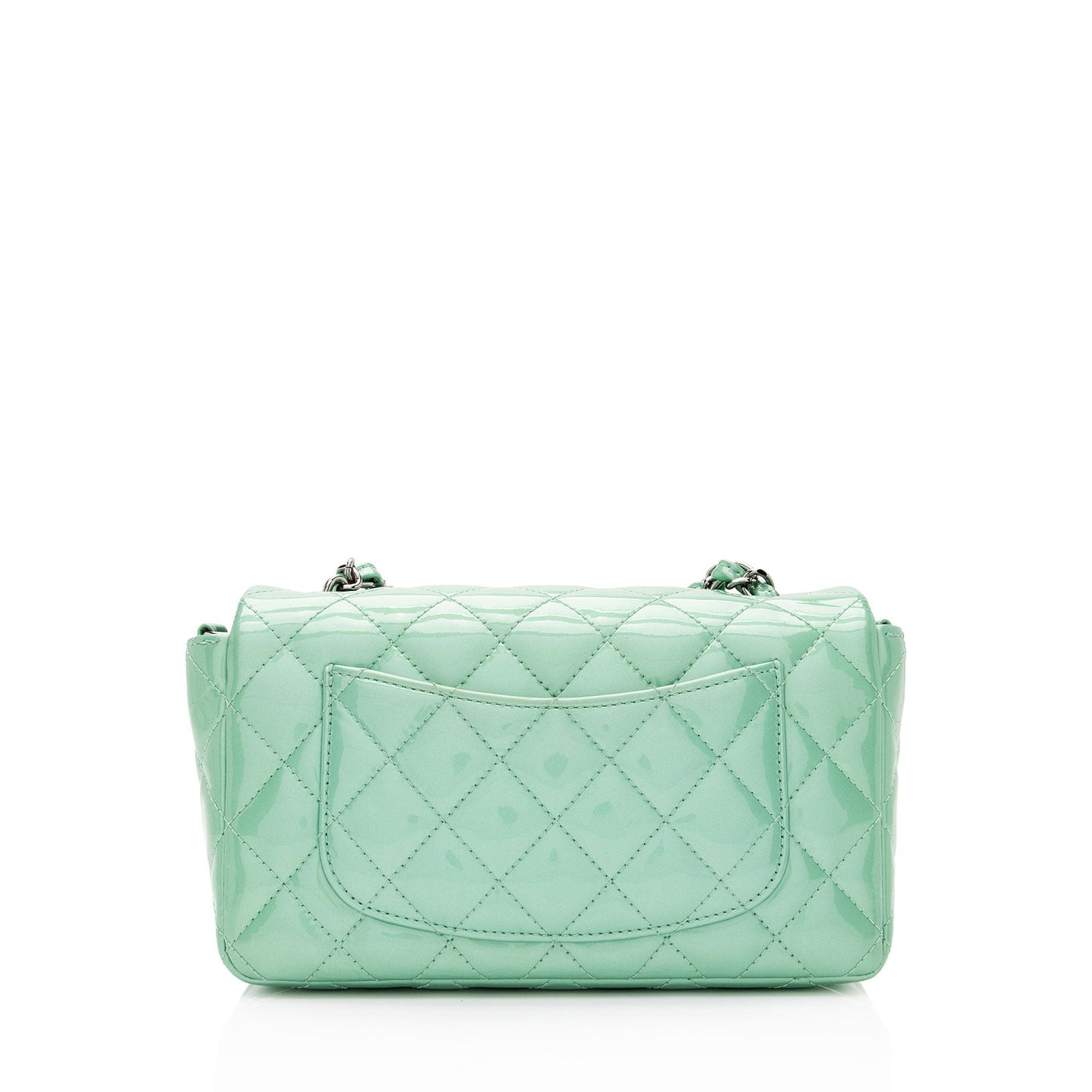 Chanel Patent Rectangular Flap SHF-ZhLCor Leather Shoulder Bag