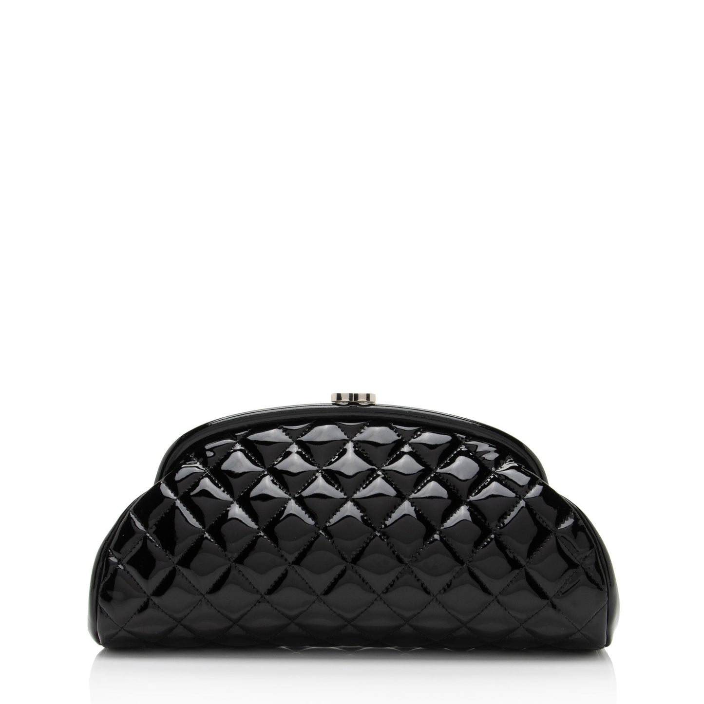 Chanel Patent Timeless SHF-QRt3pK Leather Clutch Bag