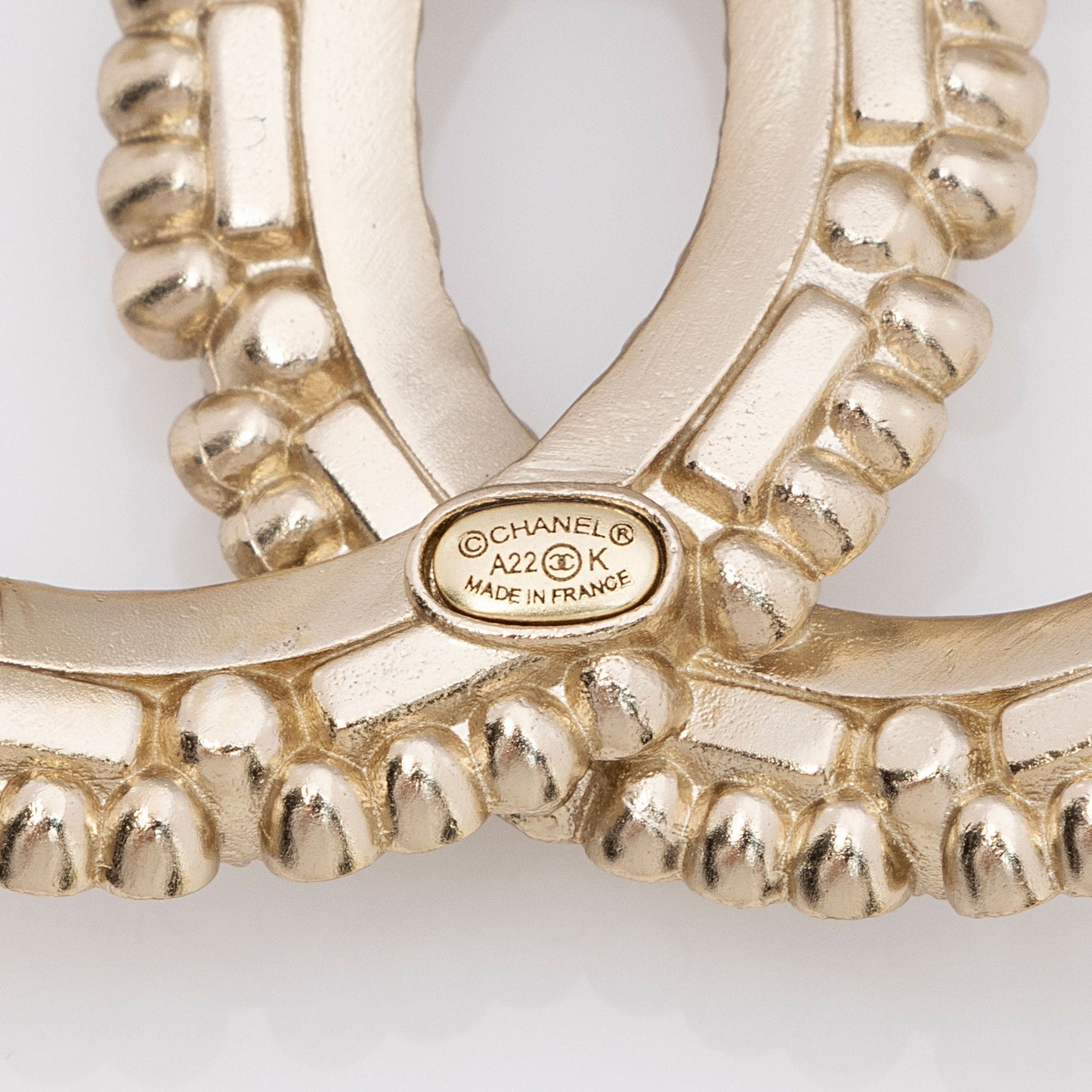 Chanel Pearl Crystal CC Brooch SHF-fHOgJc Handbag