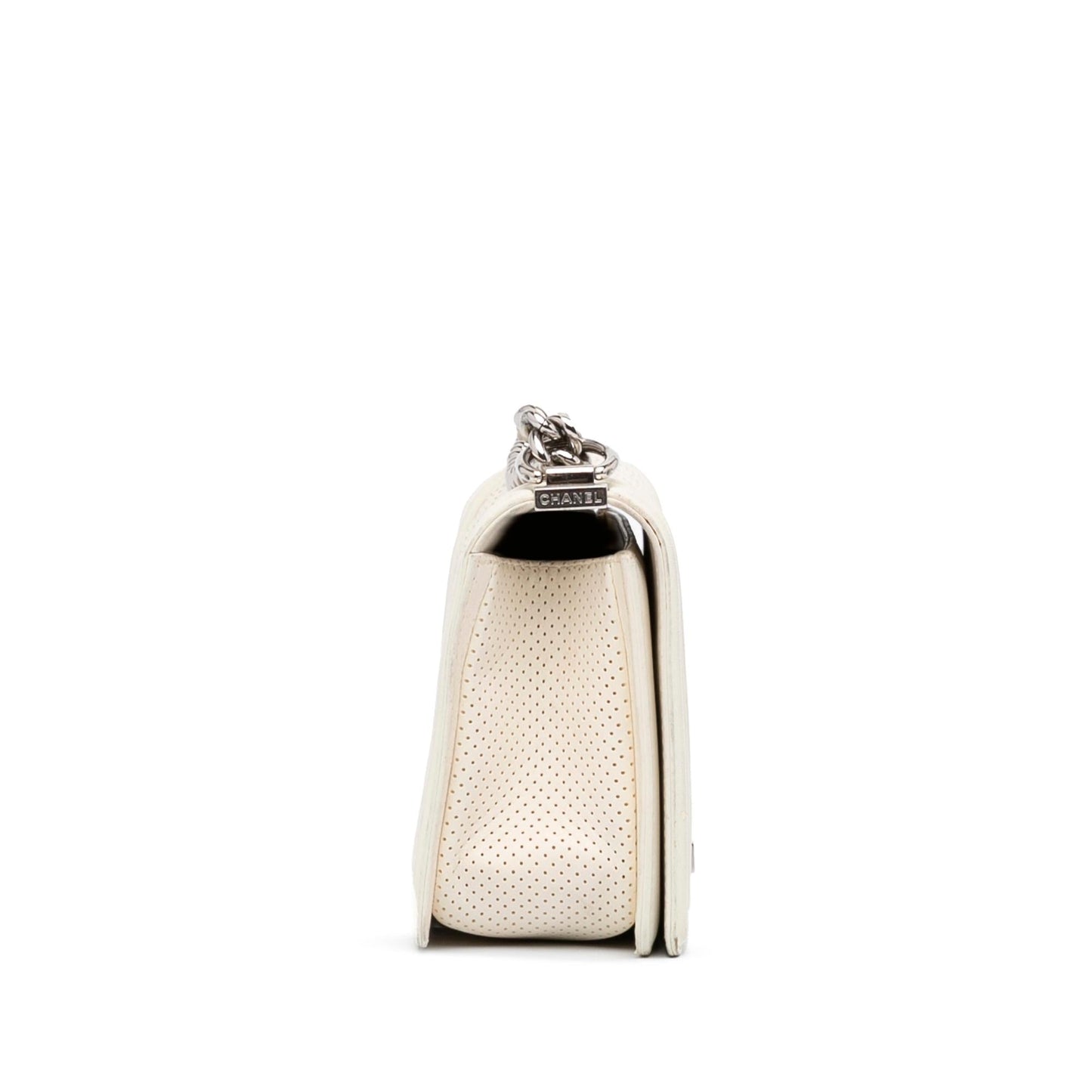 Chanel Perforated Lambskin Boy Flap SHG-j0q4NI Handbag