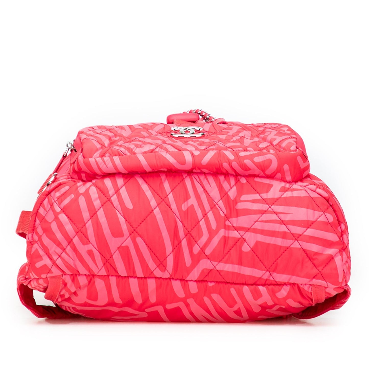 Chanel Printed Nylon Coco Neige Convertible Backpack Backpack 4