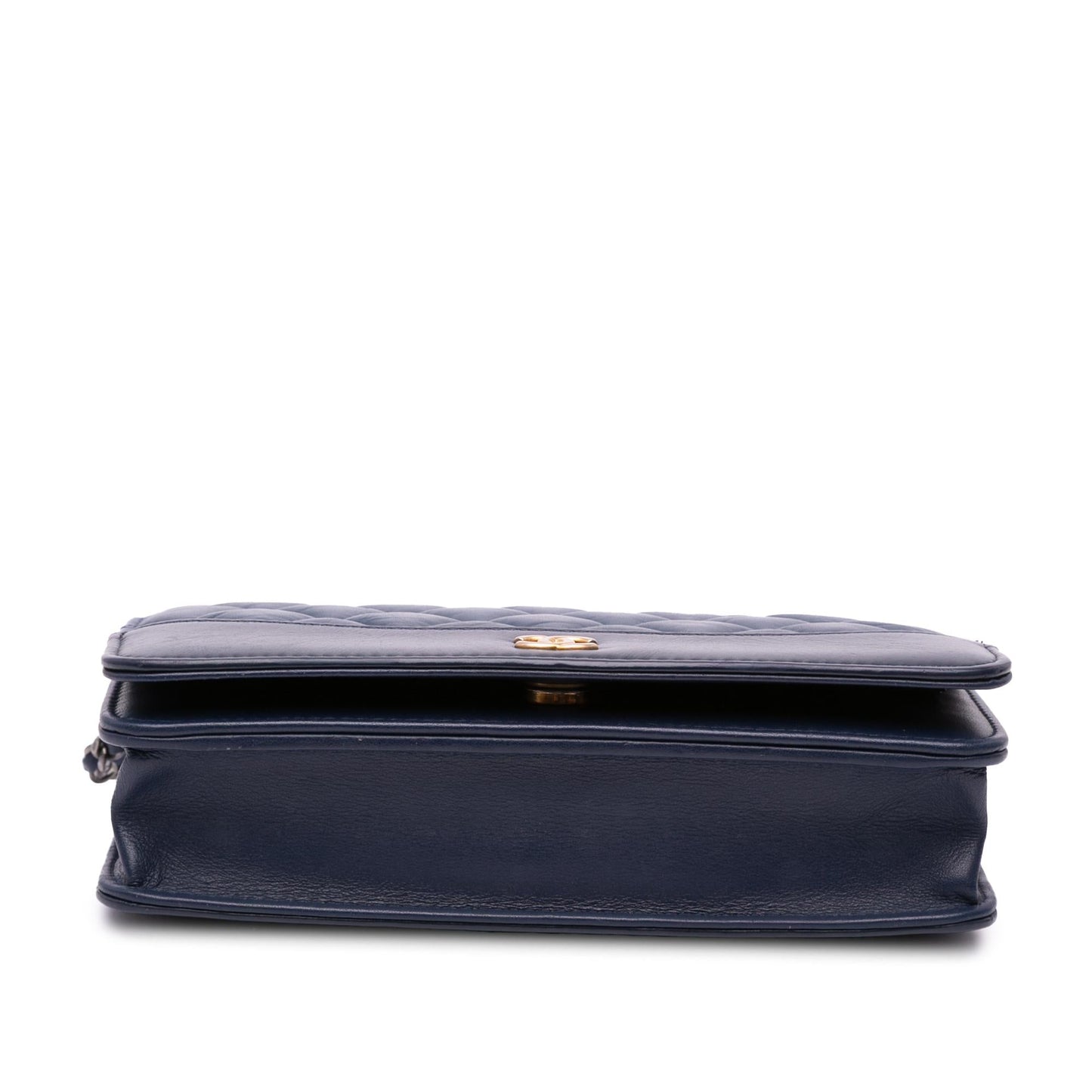Chanel Quilted Aged Calfskin Gabrielle On Wallet Case On Chain