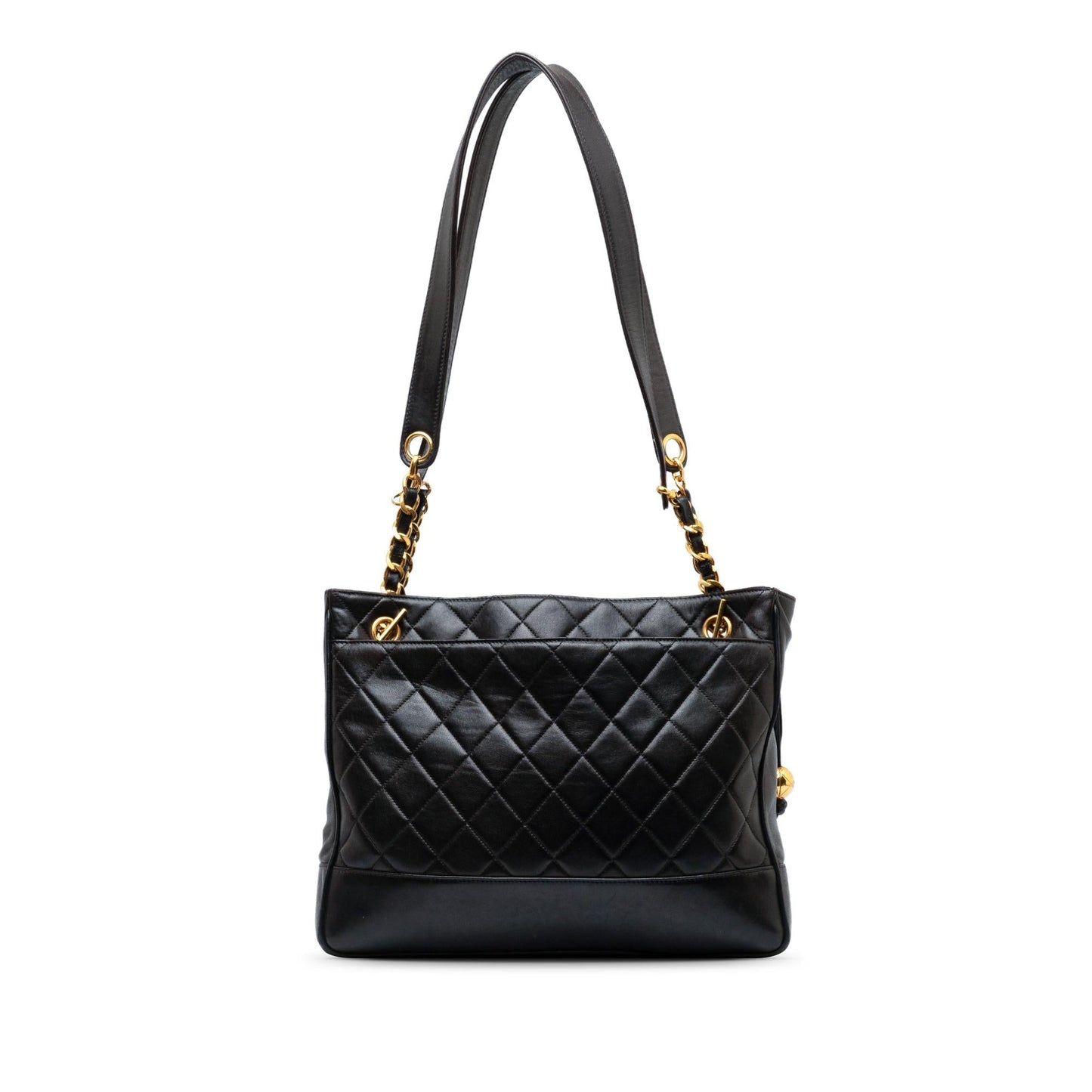 Chanel Quilted CC Lambskin SHG-4n8pB4 Shoulder Bag