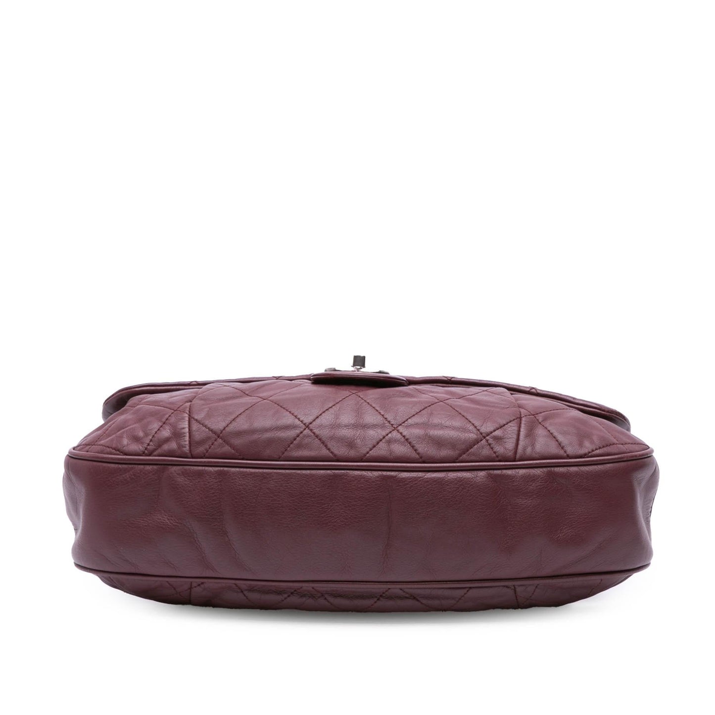 Chanel Quilted Calfskin Coco Pleats Flap Handbag Flap 1