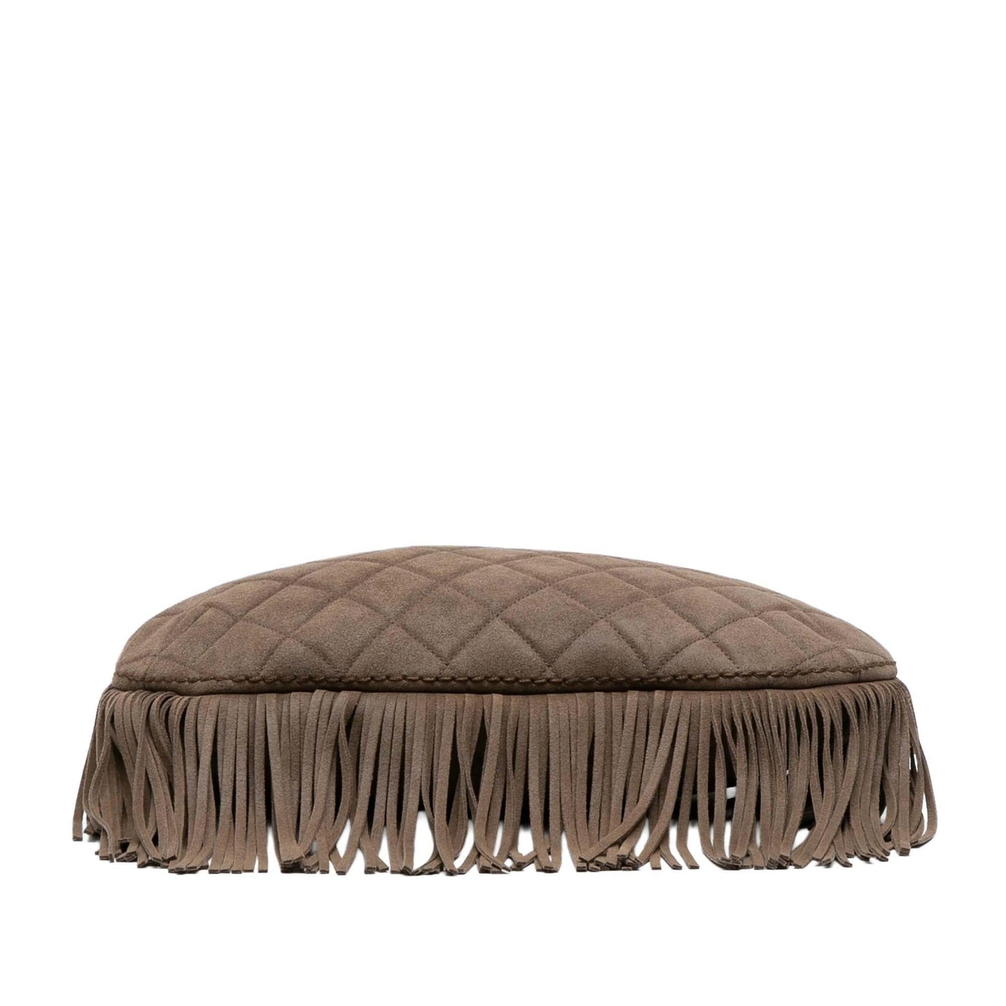 Chanel Quilted Calfskin Into Fringe Hobo Jewelry