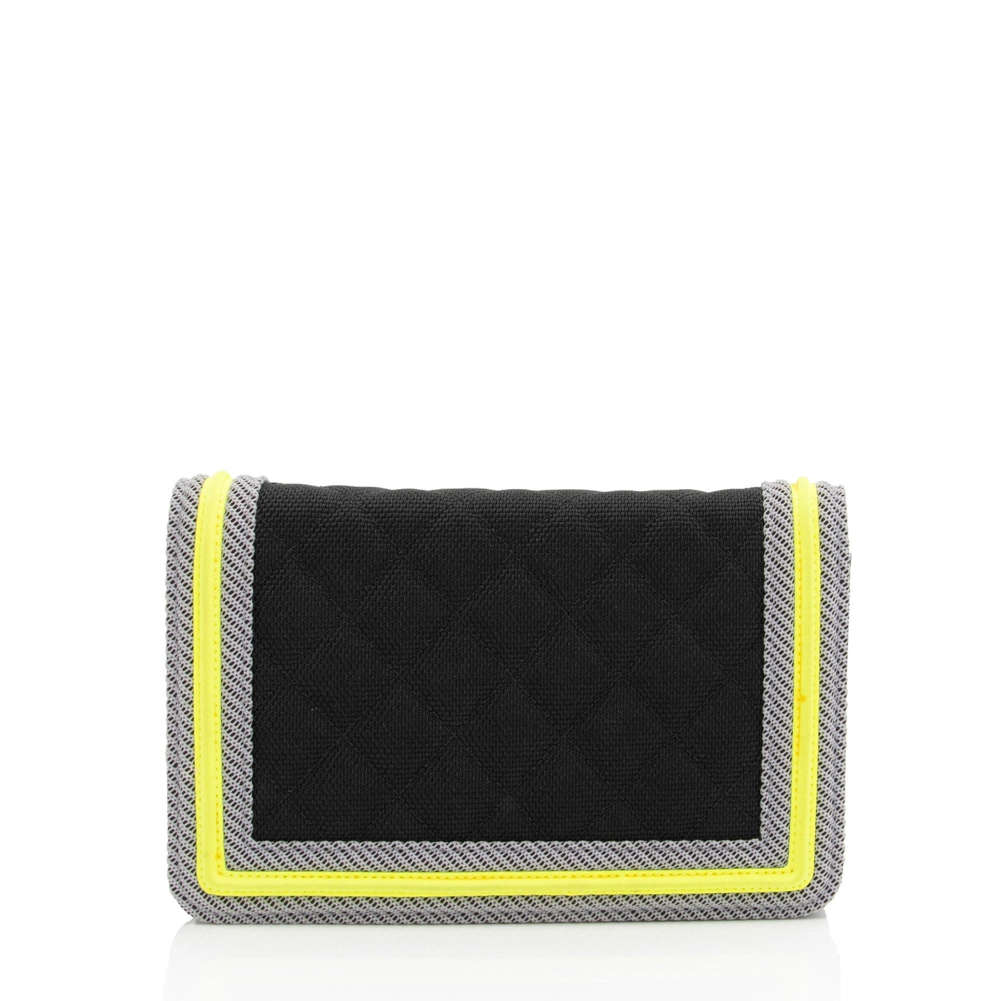 Chanel Quilted Fluo Boy on SHF-jXYUuG Canvas Wallet Case