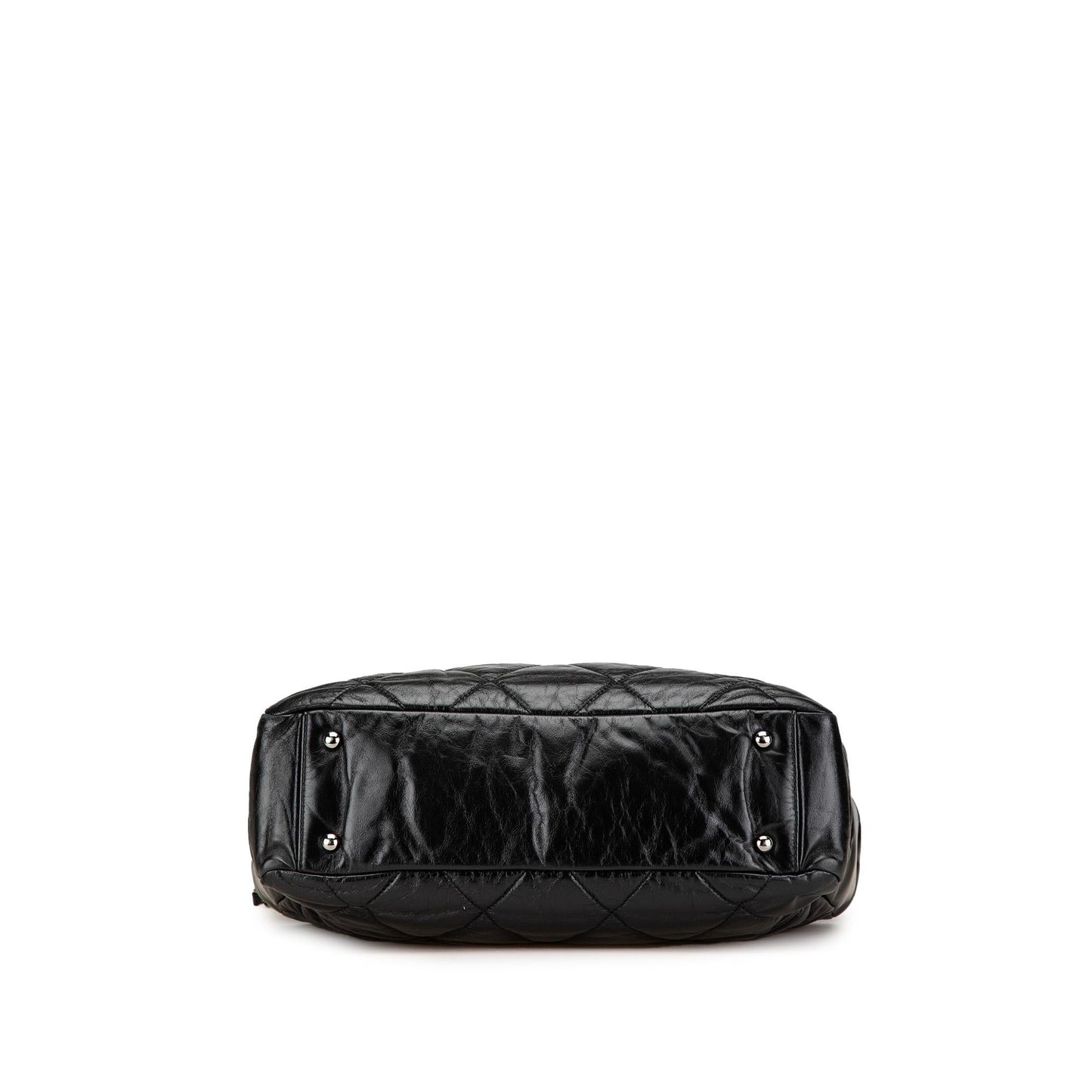 Chanel Quilted Glazed Calfskin Tweed Portobello Frame Satchel Bag