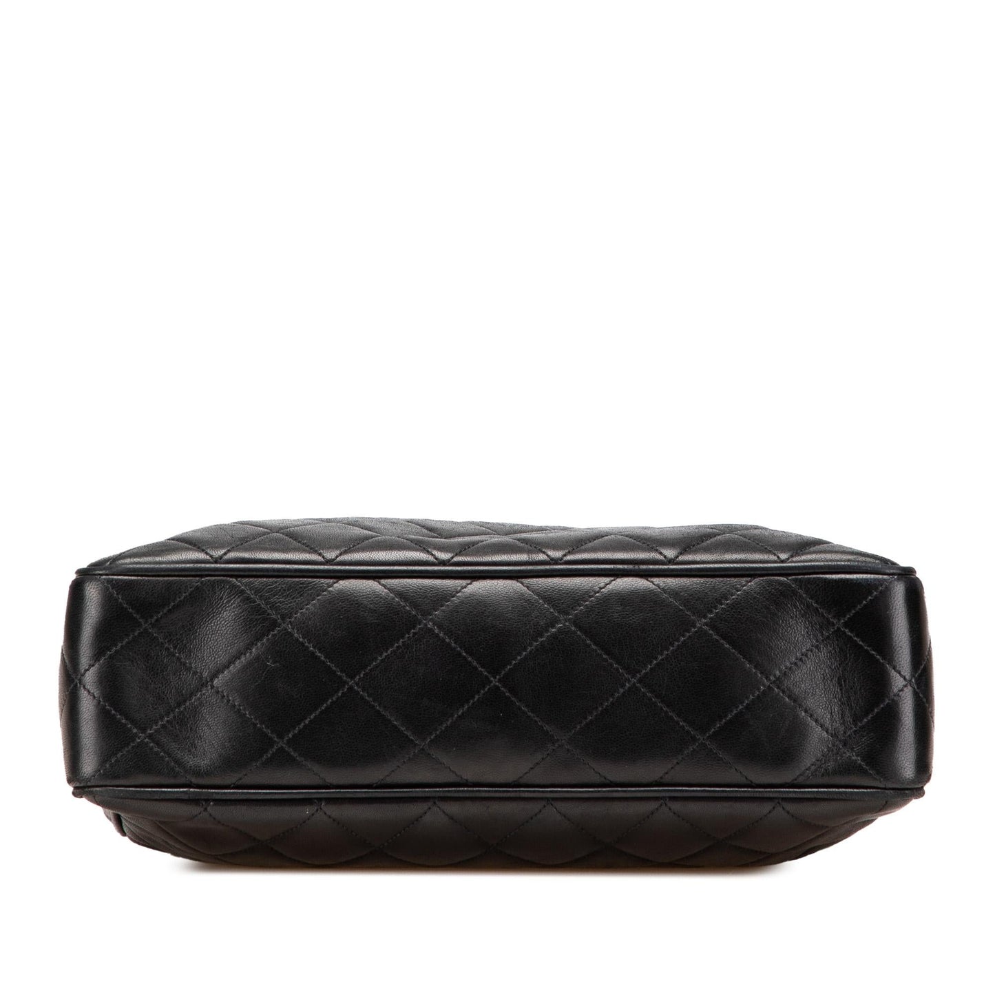 Chanel Quilted Lambskin CC Charm Key Chain