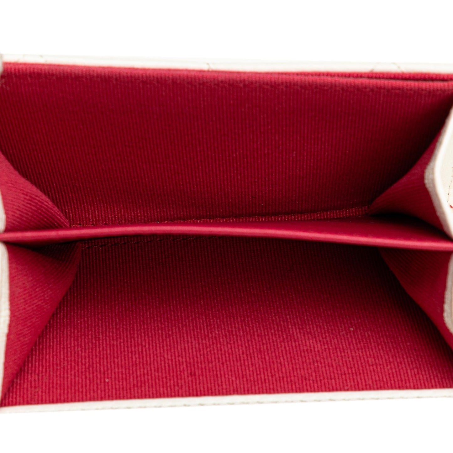Chanel Quilted Lambskin Coco Love Card Holder on Chain Handbag