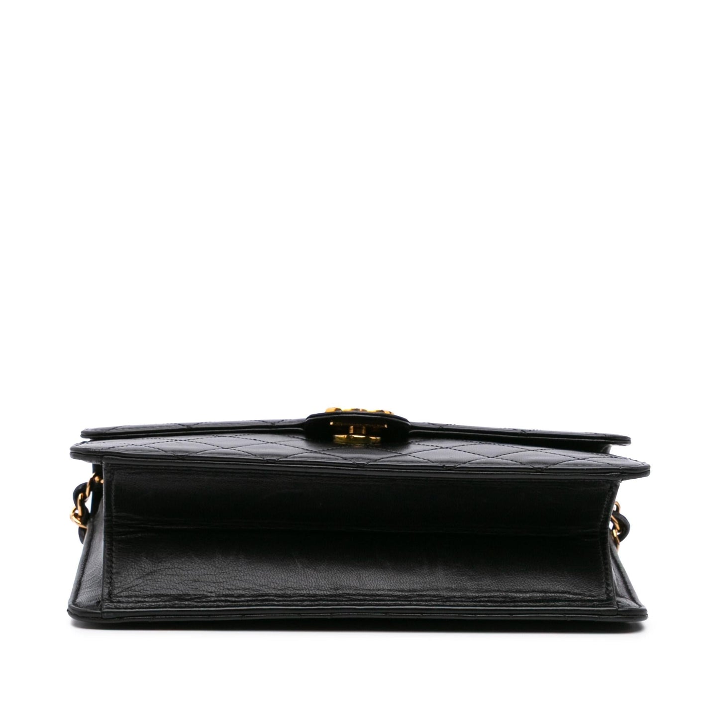 Chanel Quilted Lambskin Single Flap Handbag