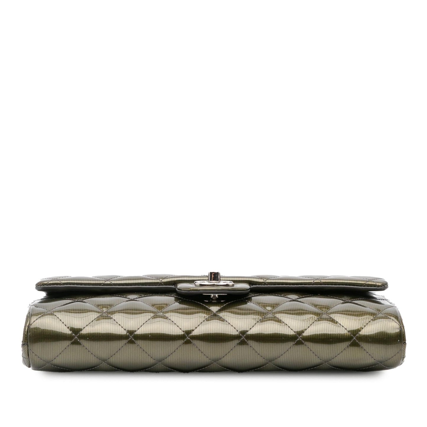 Chanel Quilted Striated Clutch Bag
