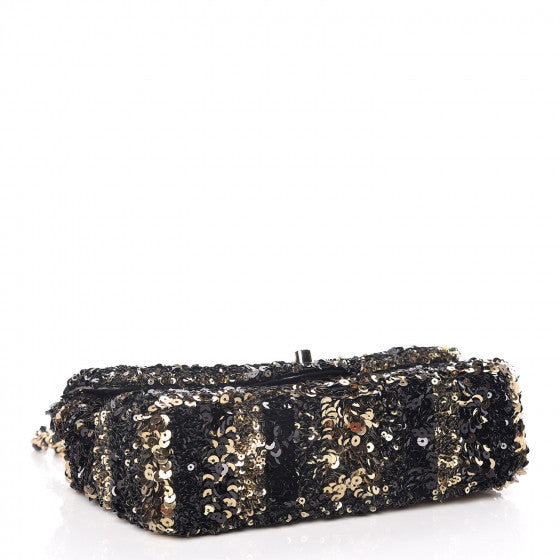 Chanel Sequin Classic Flap Shoulder Bag