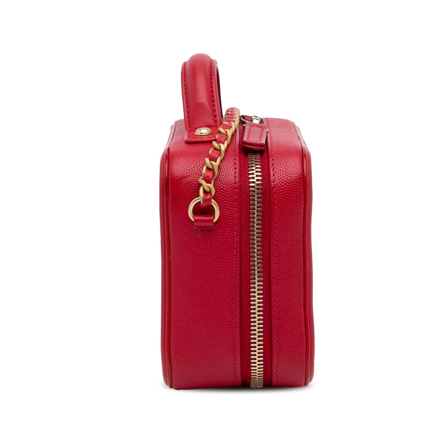 Chanel Caviar CC Filigree Vanity SHG-xceroo Small Handbag
