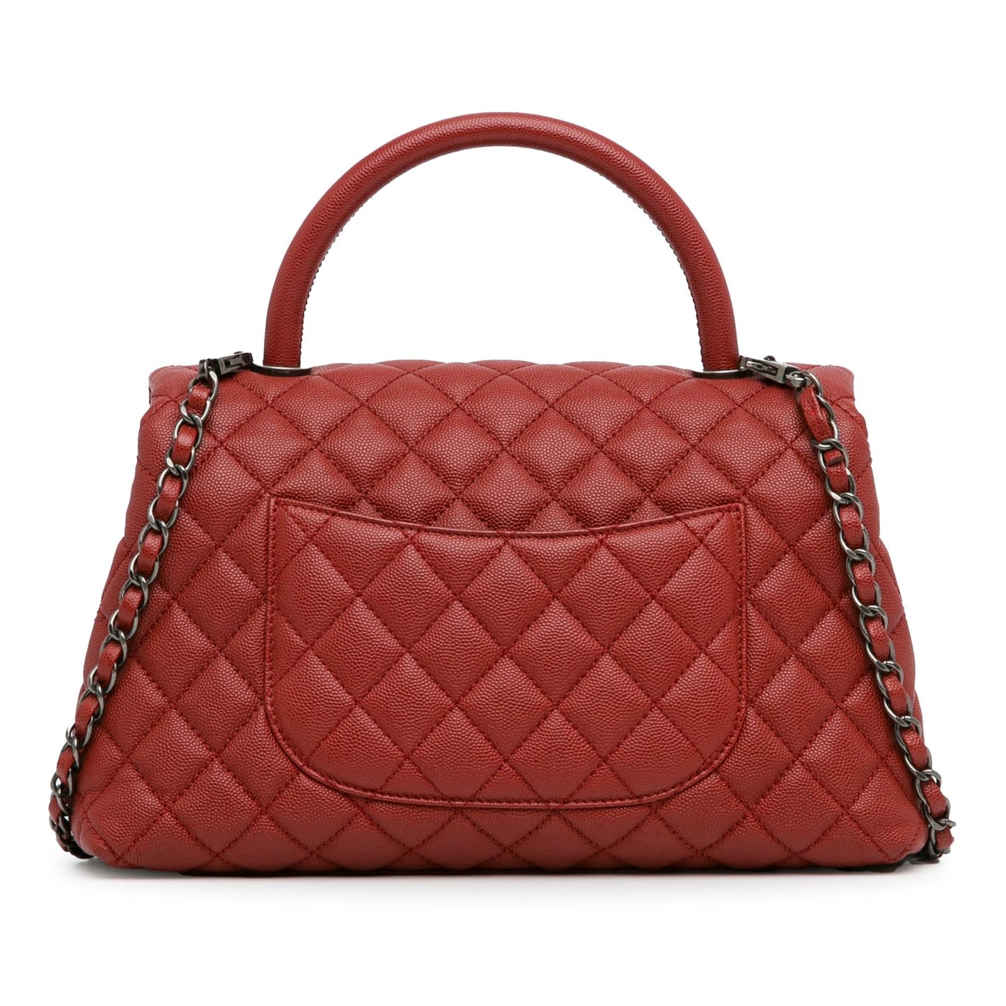 Chanel Caviar Coco Top Handle SHG-f1R70w Small Handbag