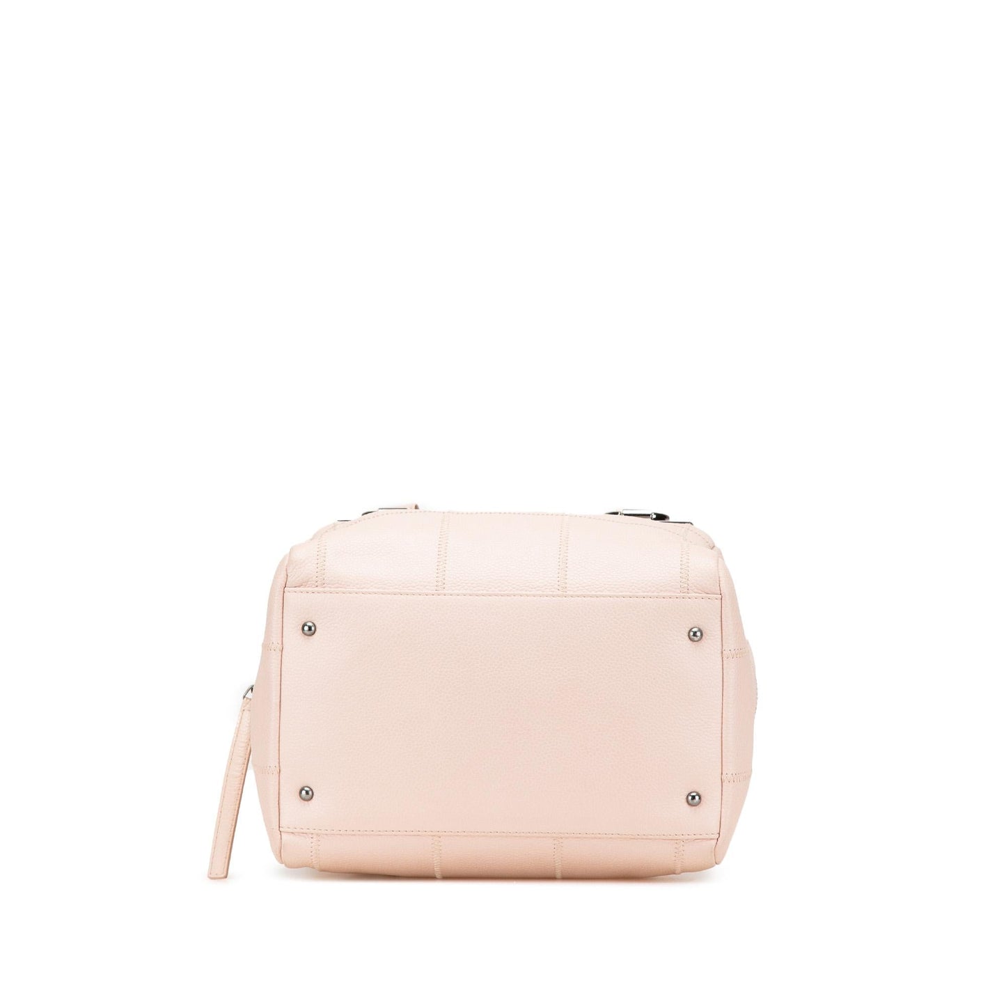 Chanel Choco Bar Caviar LAX Bowler Small Handbag