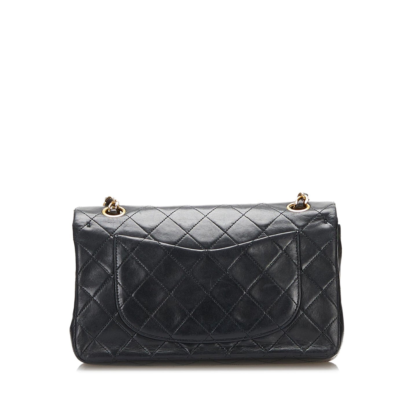 Chanel Classic Lambskin Double Flap SHG Small Shoulder Bag