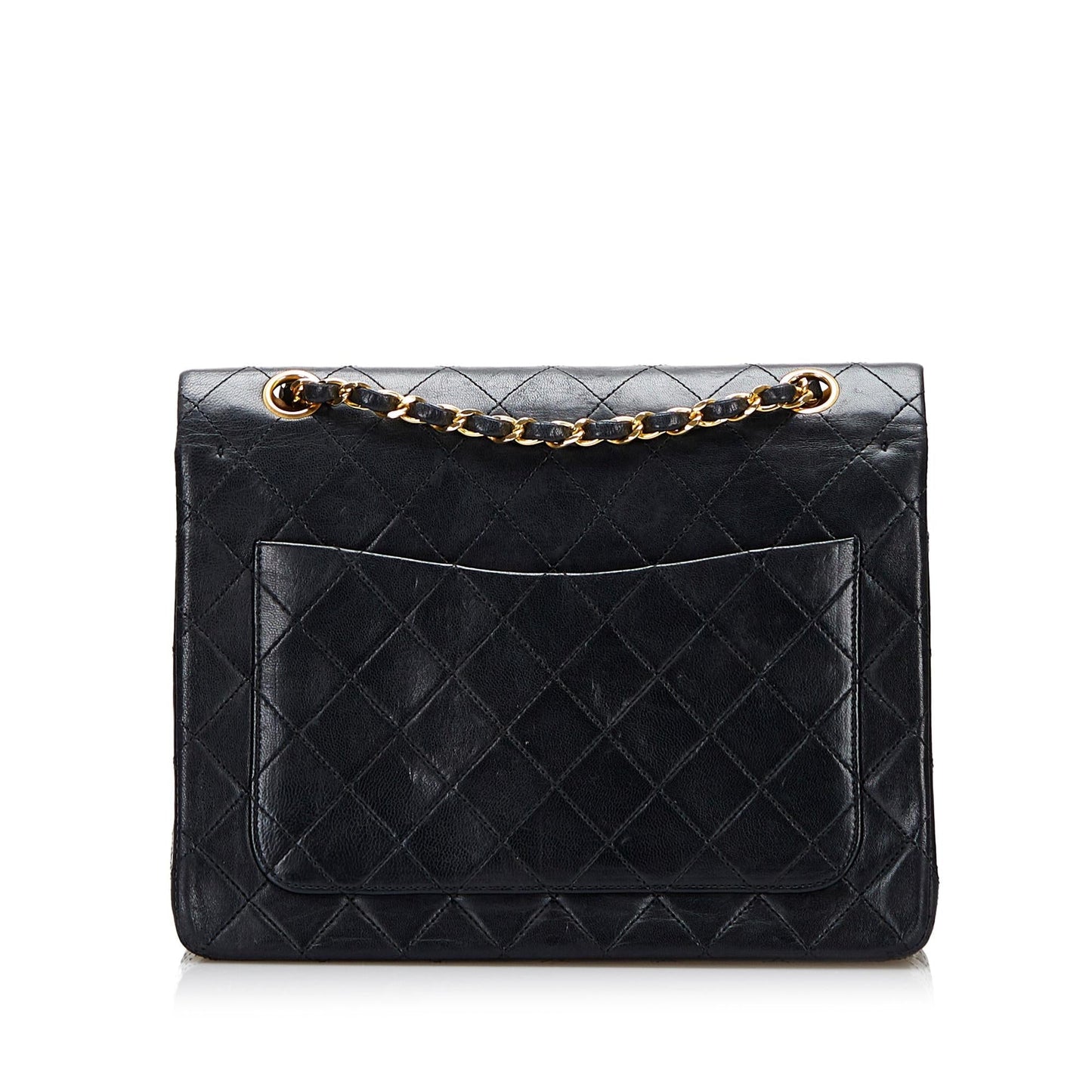 Chanel Classic Lambskin Double Flap SHG-VbrRMT Small Handbag