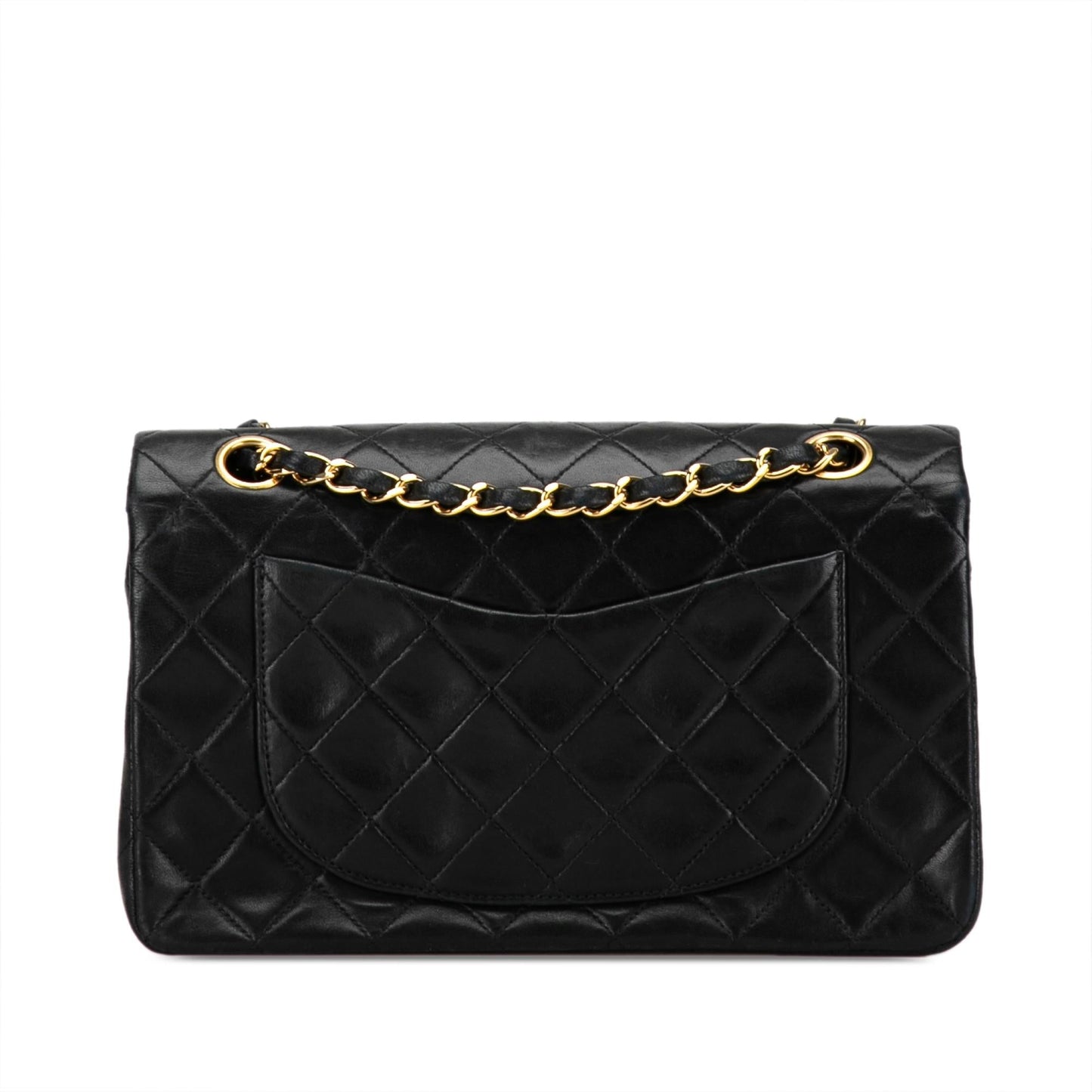 Chanel Small Classic Lambskin Double Flap (Shg-Wzvzb4) Bag