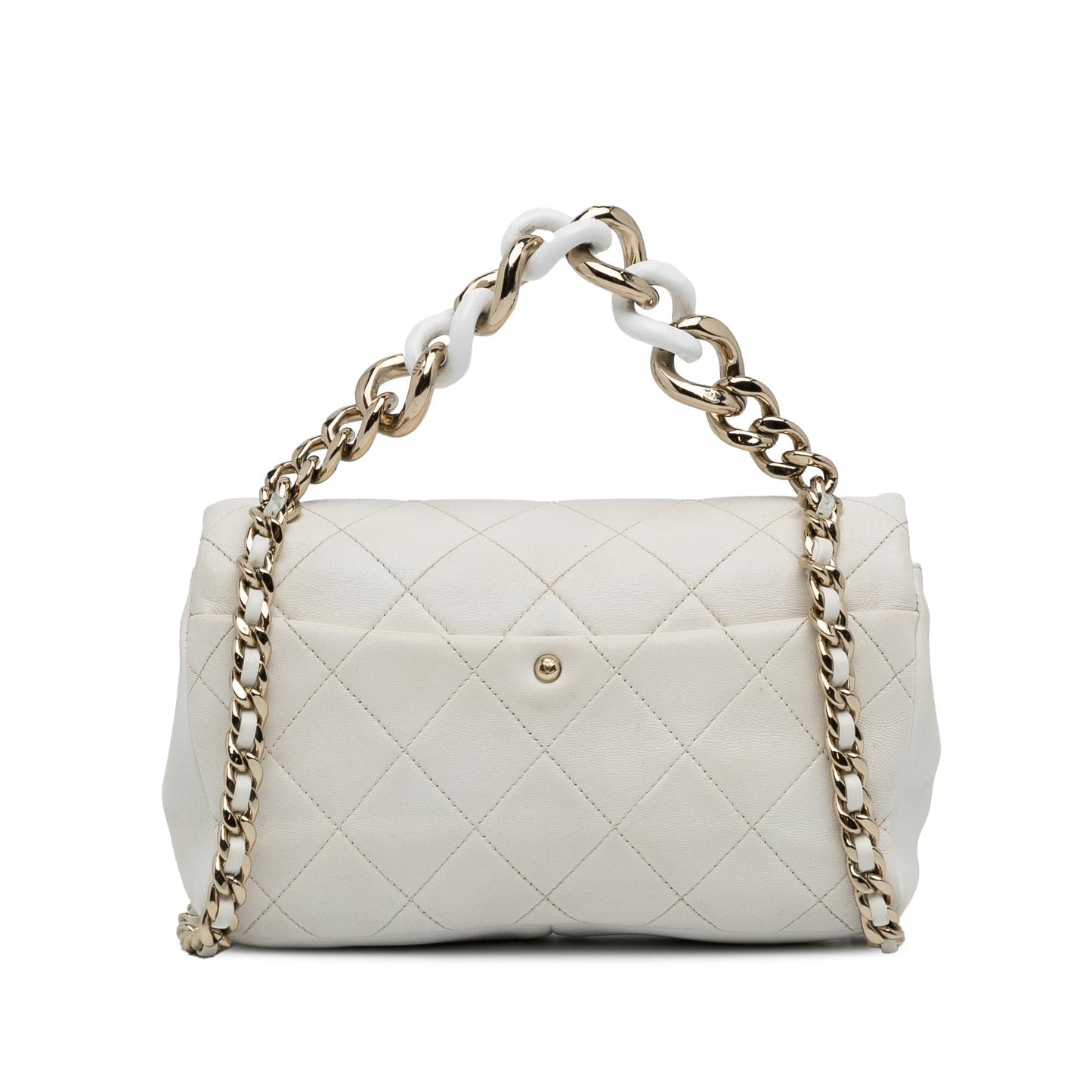 Chanel Small Elegant Chain Single Flap Handbag