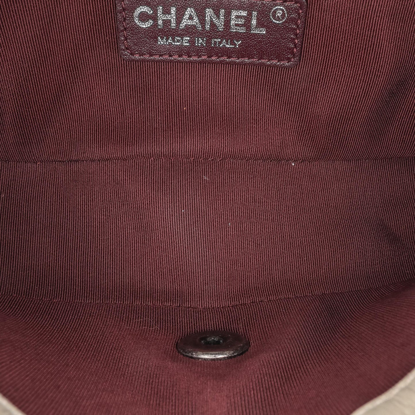 Chanel Small Glazed Calfskin Coco Boy Flap Handbag