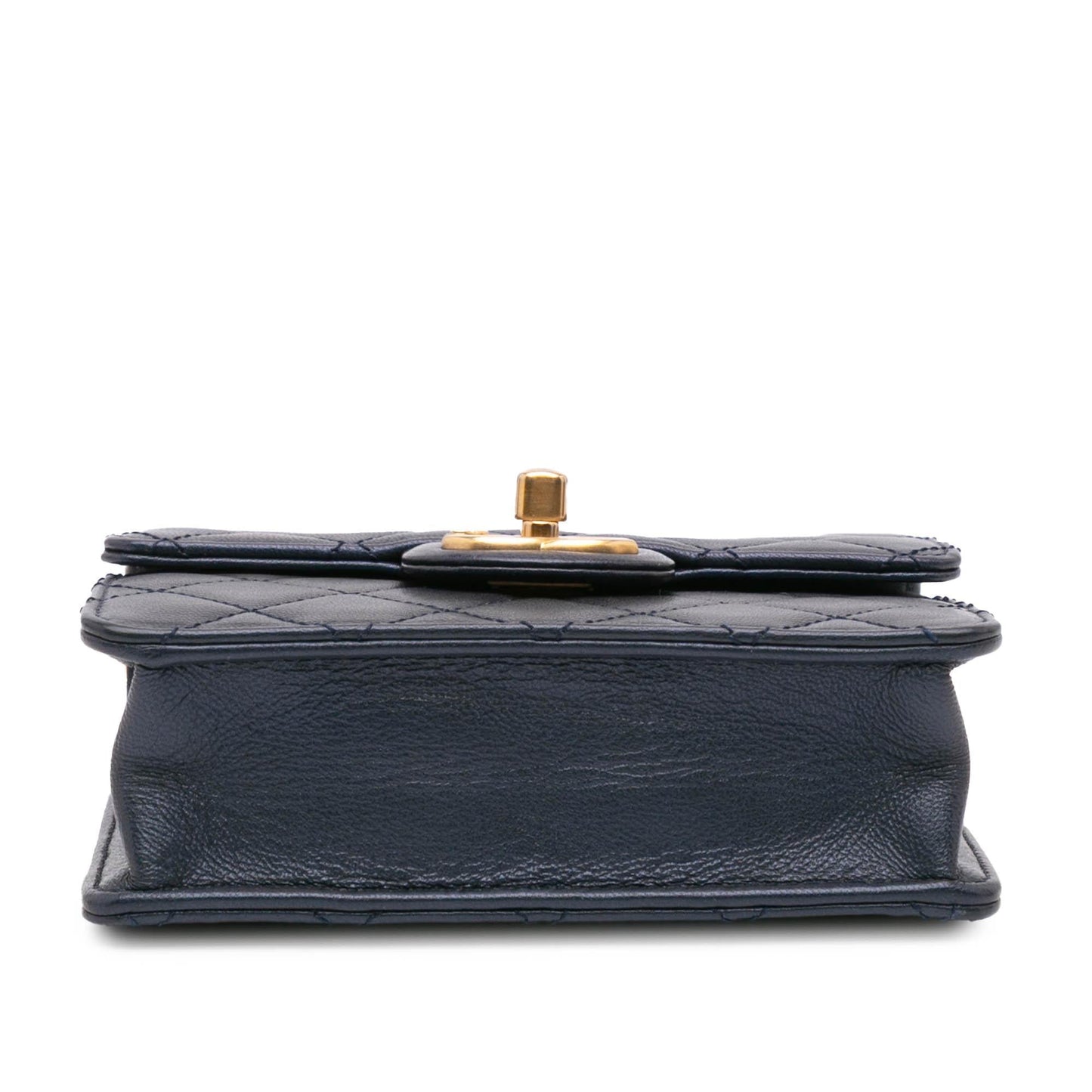 Chanel Lambskin Chic Pearls Flap Small Handbag Pearls Flap