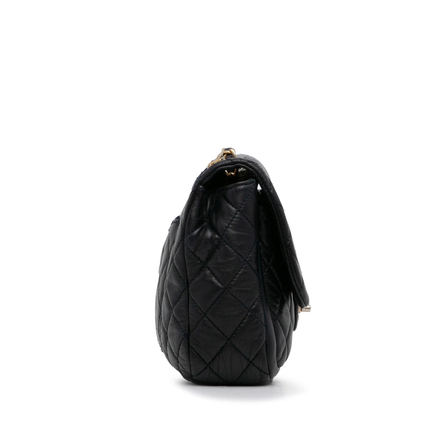 Chanel Lambskin Single Flap SHG-HELS4Y Small Handbag