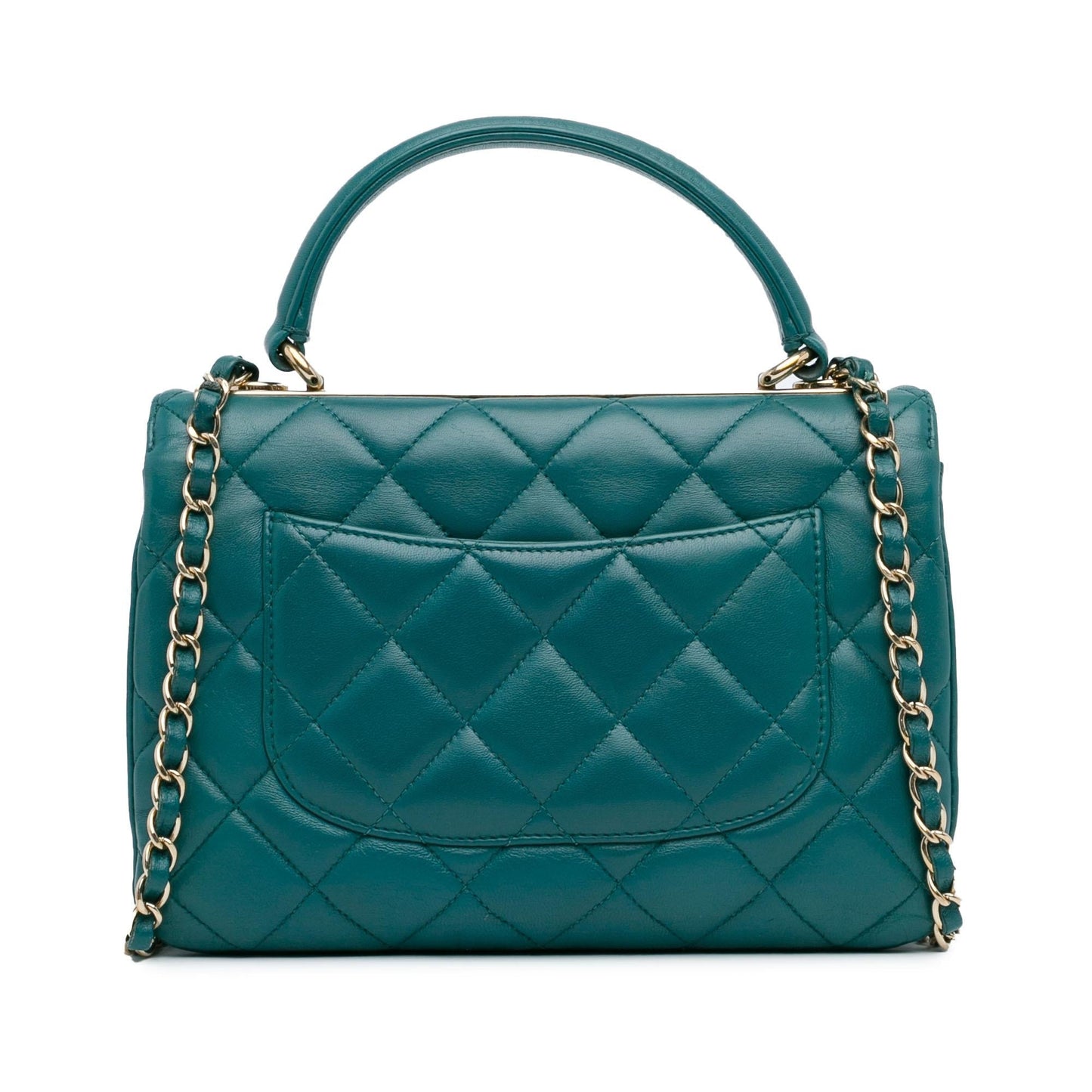 Chanel Lambskin Trendy CC Flap SHG-TmfDUA Small Handbag