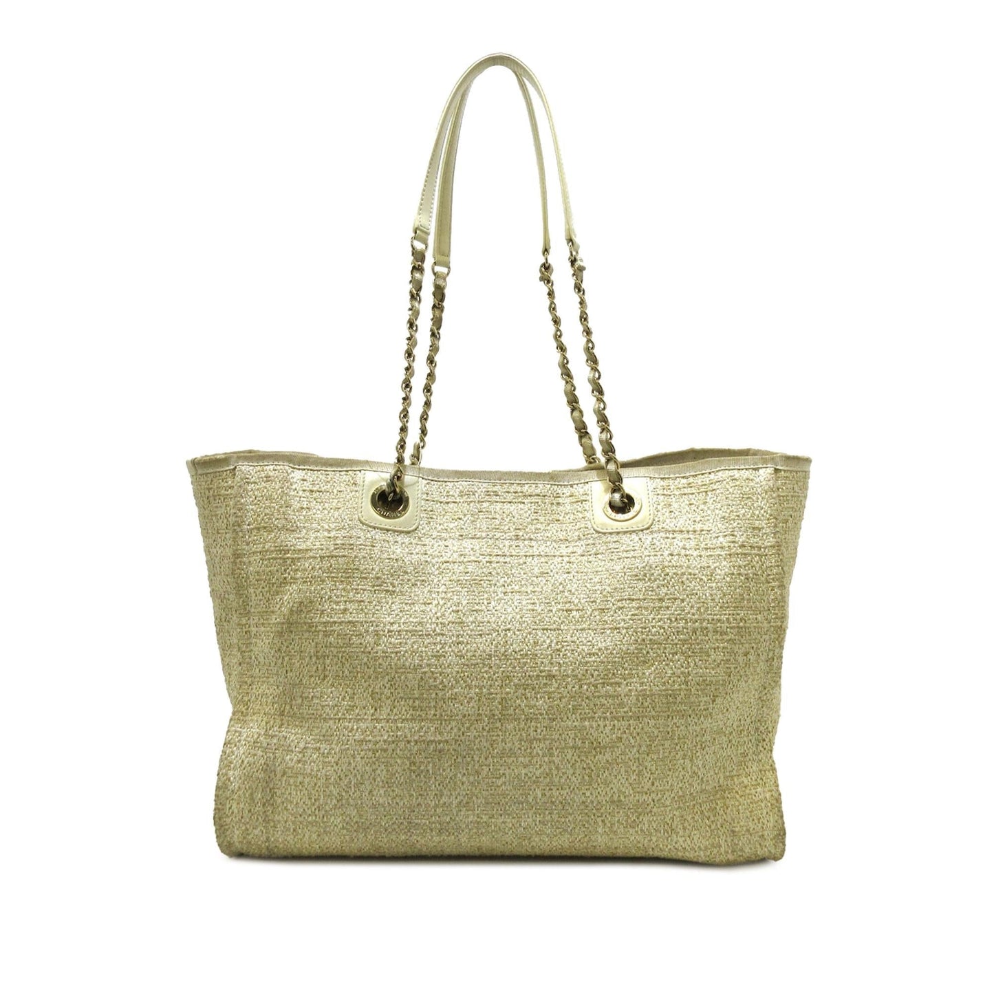 Chanel Lurex Boucle Deauville SHG-8lEXrU Small Tote Bag