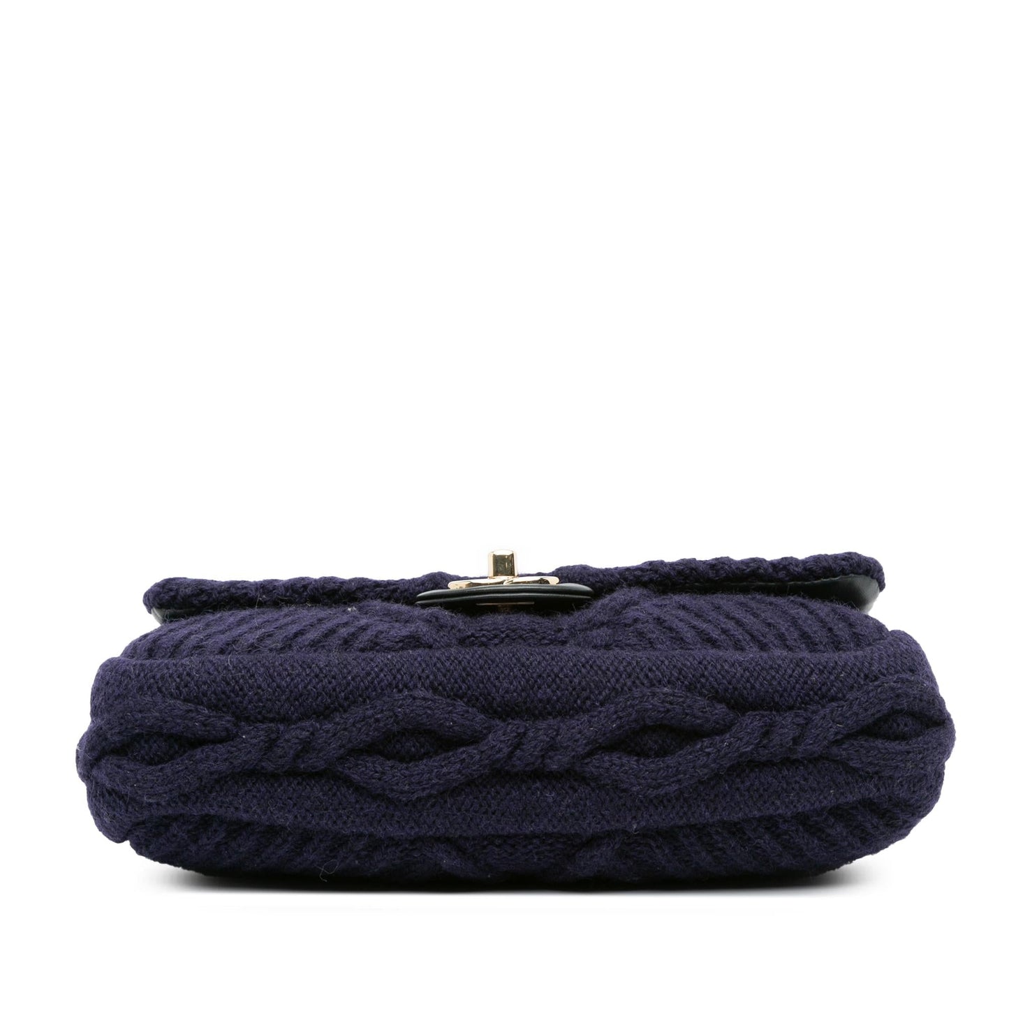 Chanel Paris Hamburg Cable Knit Flap SHG-3xWf2e Small Handbag