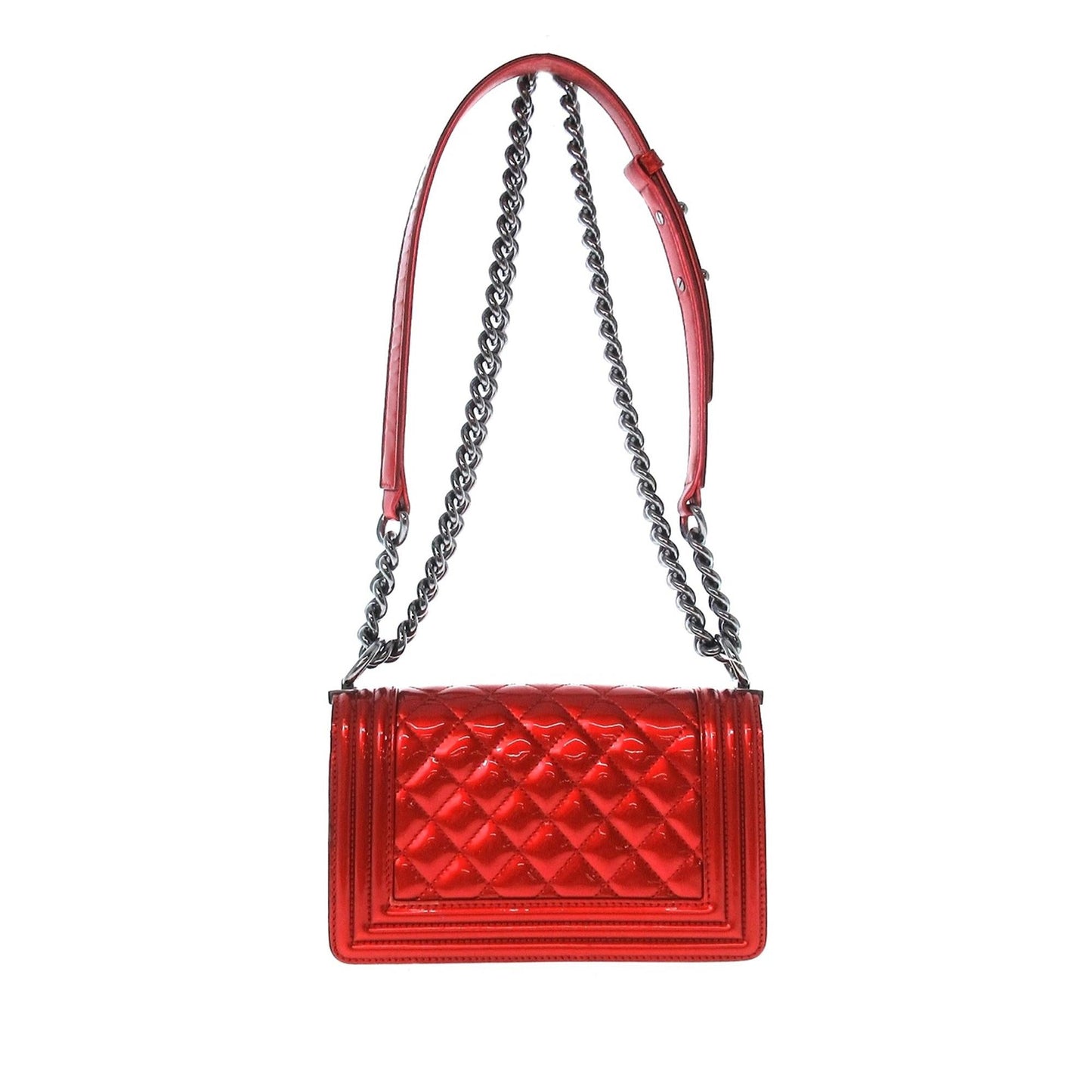 Chanel Patent Boy Flap SHG-4bgLtP Small Shoulder Bag