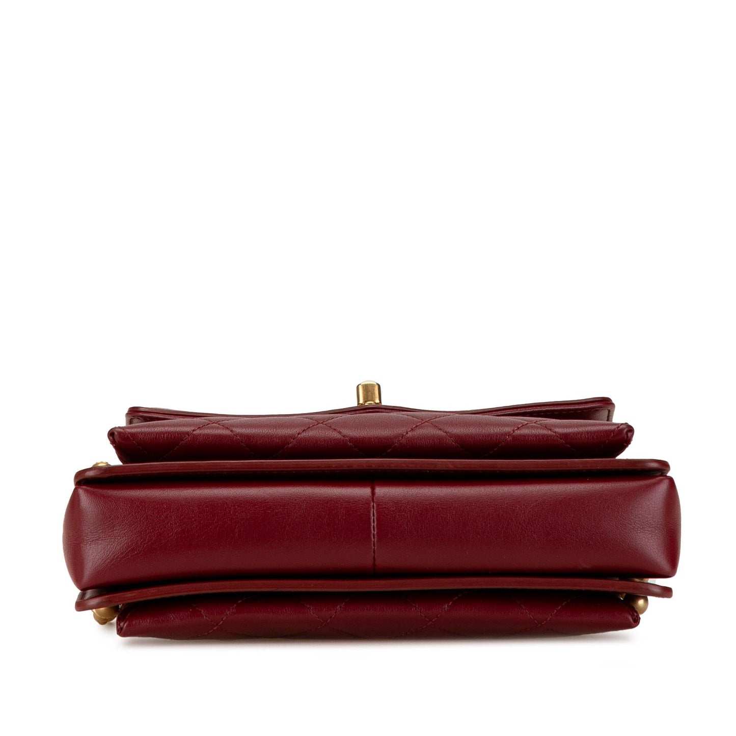 Chanel Small Quilted Calfskin Cc Envelope Flap (Shg-Xmfowi) Bag