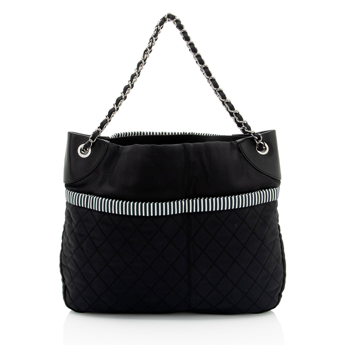 Chanel Striped Rialto SHF-BaPjh9 Canvas Shoulder Bag