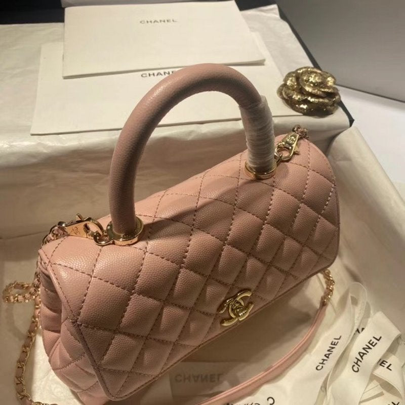Chanel Top Handle Bag Flap Handbag Bag Bch00809