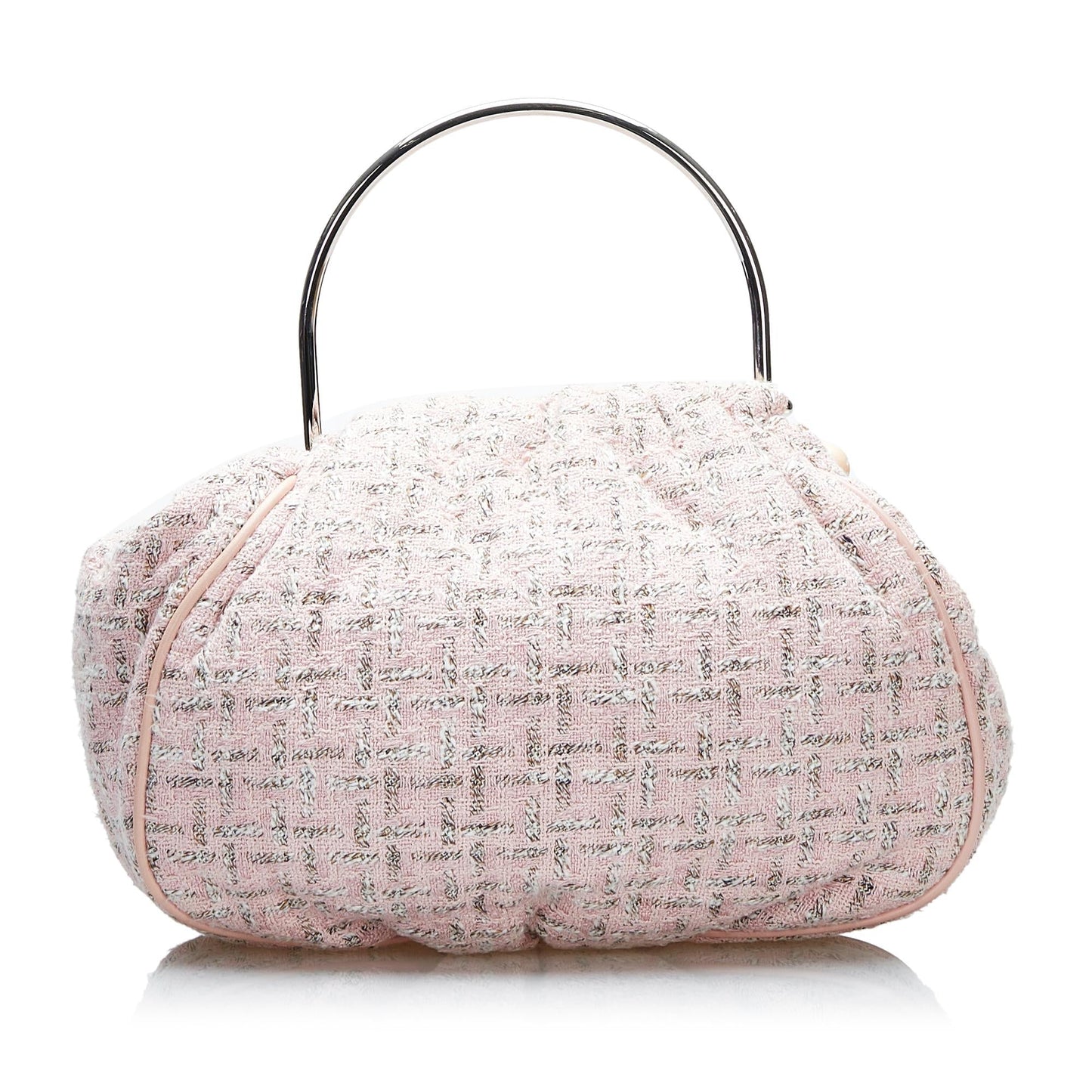 Chanel Tweed Boucle Knitting SHG-pvDzjY Handbag