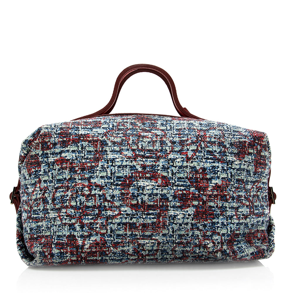 Chanel Tweed Clover Bowler Satchel - FINAL Satchel Bag