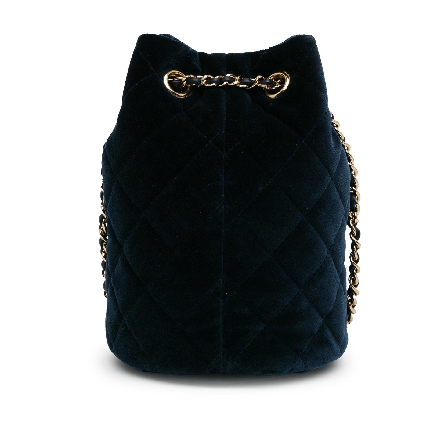Chanel Velvet Crystal Pearl Crush Bucket SHG-ZkZa1i Bucket Bag