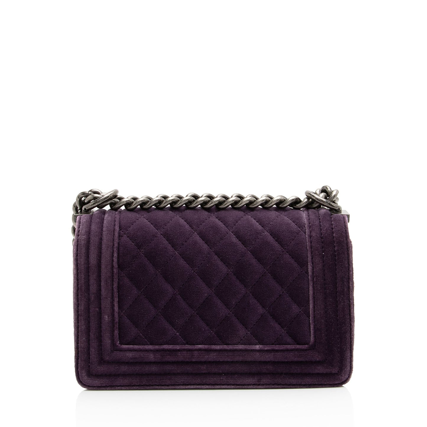 Chanel Velvet Boy SHF-f64Ll3 Small Handbag